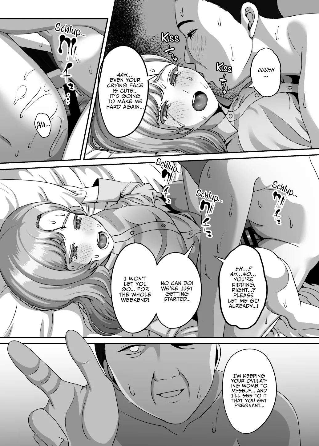 [GABUGABU (GABURI)]Otto no Tame no Ranshi o Tanin no Seishi ni Ubawaremashita[English] [Vivid Rabbit Translation] [Digital] Page 28