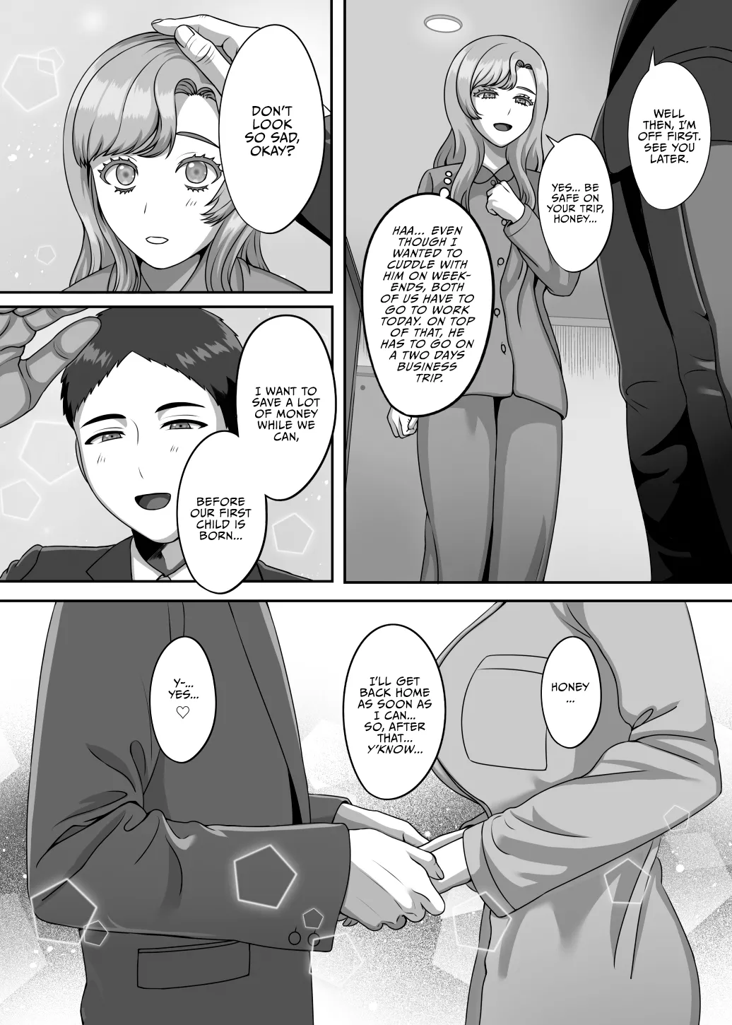 [GABUGABU (GABURI)]Otto no Tame no Ranshi o Tanin no Seishi ni Ubawaremashita[English] [Vivid Rabbit Translation] [Digital] Page 3