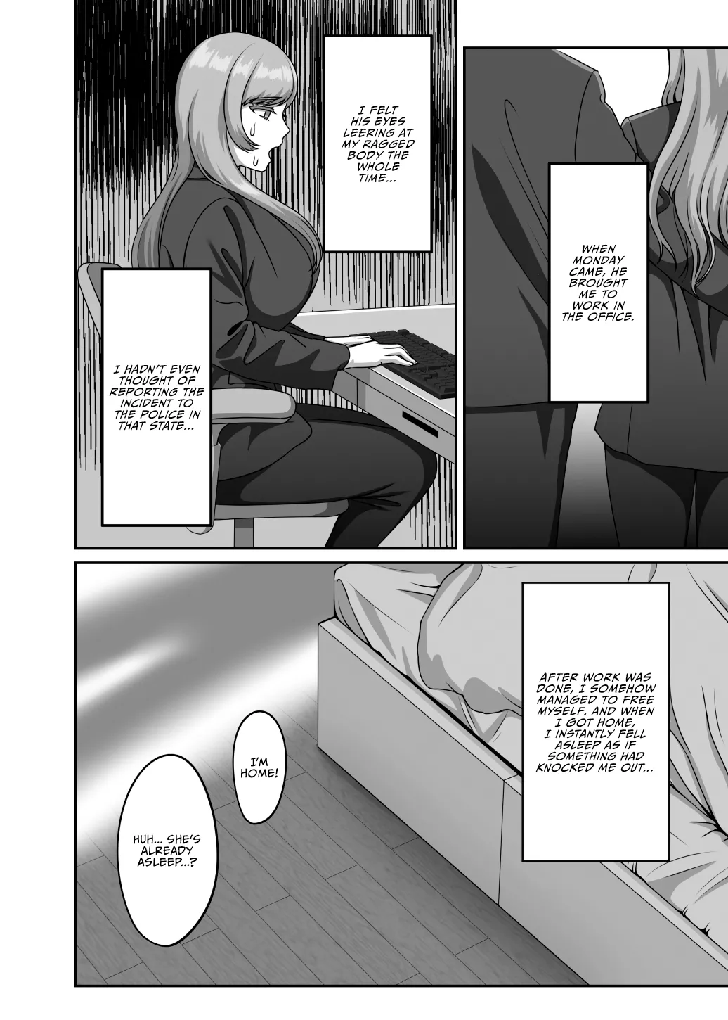 [GABUGABU (GABURI)]Otto no Tame no Ranshi o Tanin no Seishi ni Ubawaremashita[English] [Vivid Rabbit Translation] [Digital] Page 31