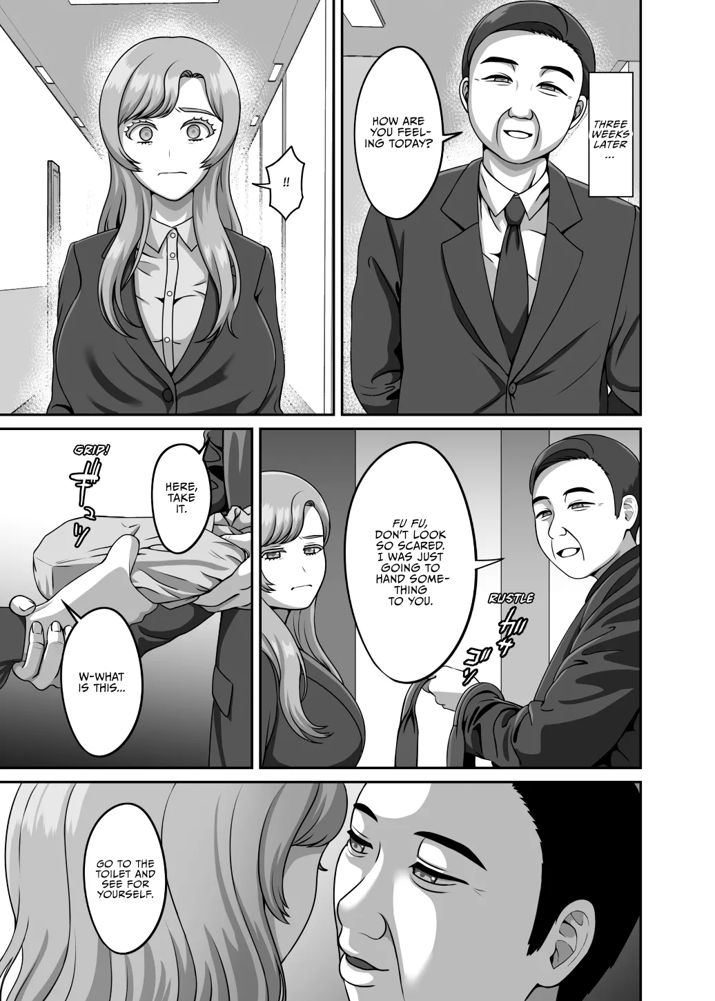 [GABUGABU (GABURI)]Otto no Tame no Ranshi o Tanin no Seishi ni Ubawaremashita[English] [Vivid Rabbit Translation] [Digital] Page 32