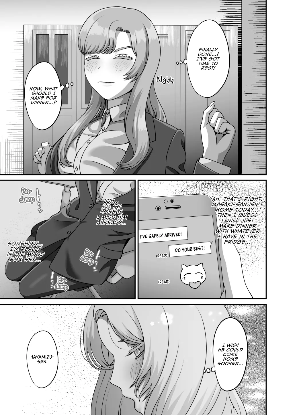 [GABUGABU (GABURI)]Otto no Tame no Ranshi o Tanin no Seishi ni Ubawaremashita[English] [Vivid Rabbit Translation] [Digital] Page 4