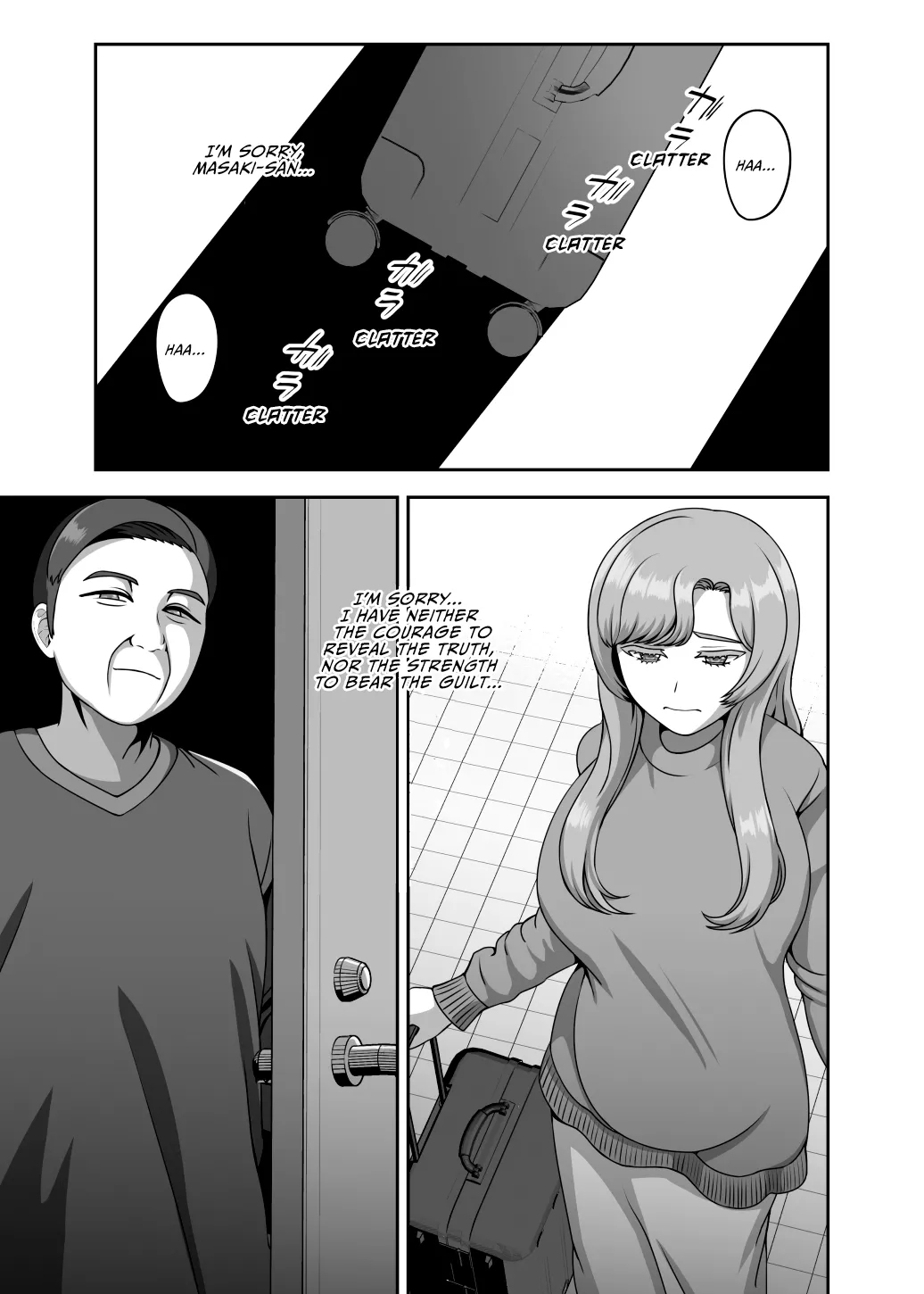 [GABUGABU (GABURI)]Otto no Tame no Ranshi o Tanin no Seishi ni Ubawaremashita[English] [Vivid Rabbit Translation] [Digital] Page 40