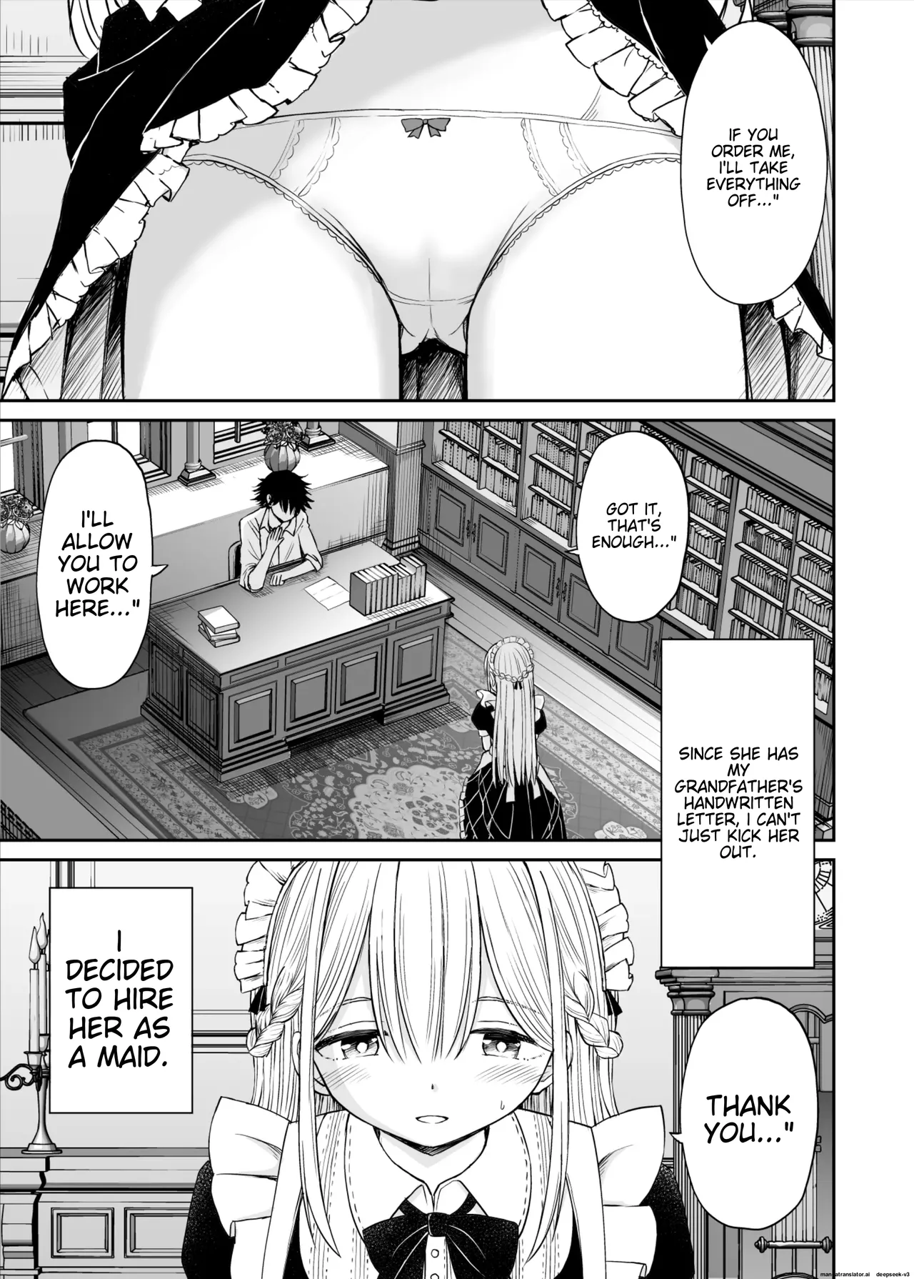 [Kotorakku]Yawaraka Maid no Gohoushi Sex | Soft maid service sex[English] Page 8