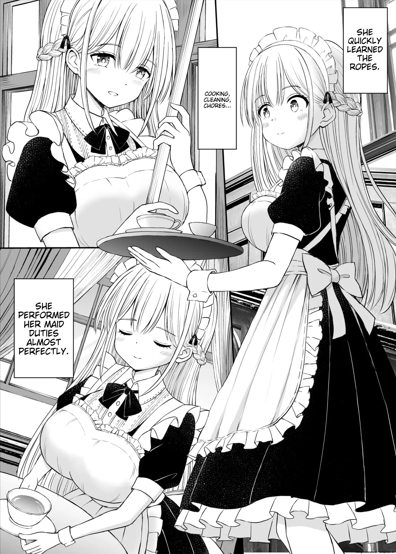 [Kotorakku]Yawaraka Maid no Gohoushi Sex | Soft maid service sex[English] Page 9