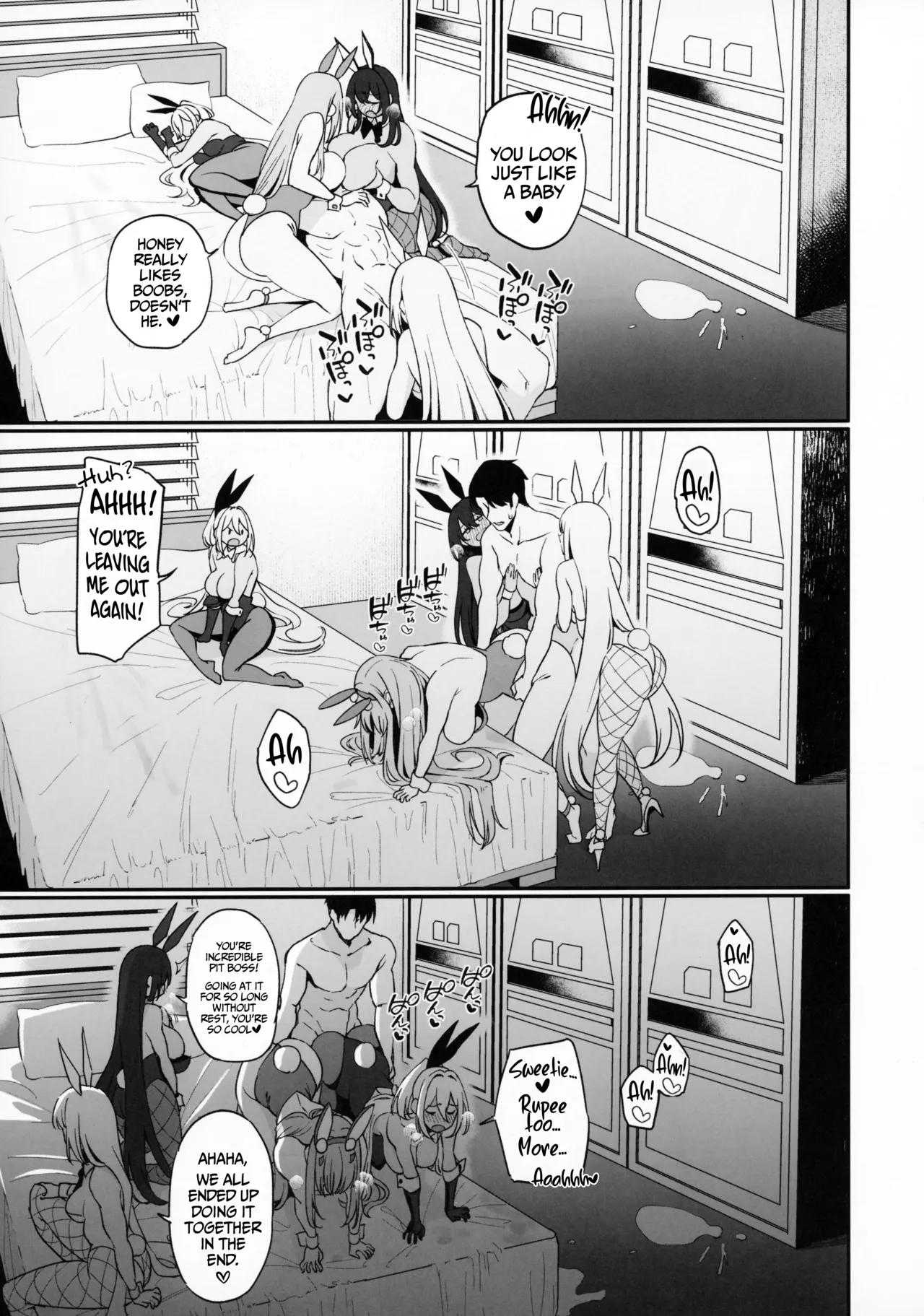 (C105) [Ikihaji Hummingbird (Amano Don)]BUNNIES SHOWDOWN(Goddess of Victory: Nikke) [English] [Hornypanas] Page 40