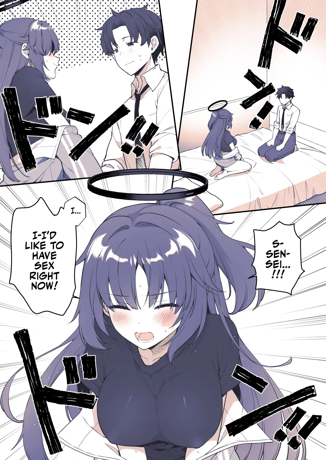 [Alpha to Yukaina Nakamatachi (Alpha)]Yuuka wa Te wo Dasaretai | Yuuka Wants to Go to Pound Town!(Blue Archive) [English] [Team Rabu2] [Digital] Page 3