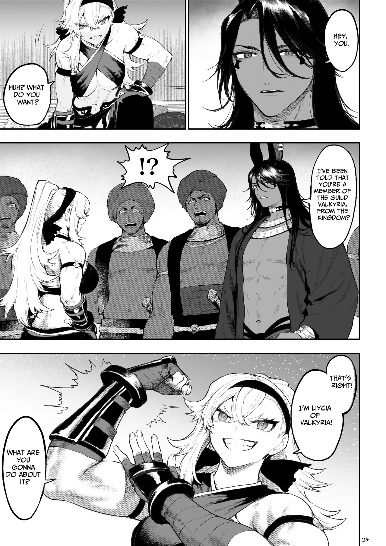 [Nekono Oyashiro (Mashu)]Ikusa Otome to Ikusa Goto! ~Onna Kakutouka Hen~[English] [Digital] Page 38