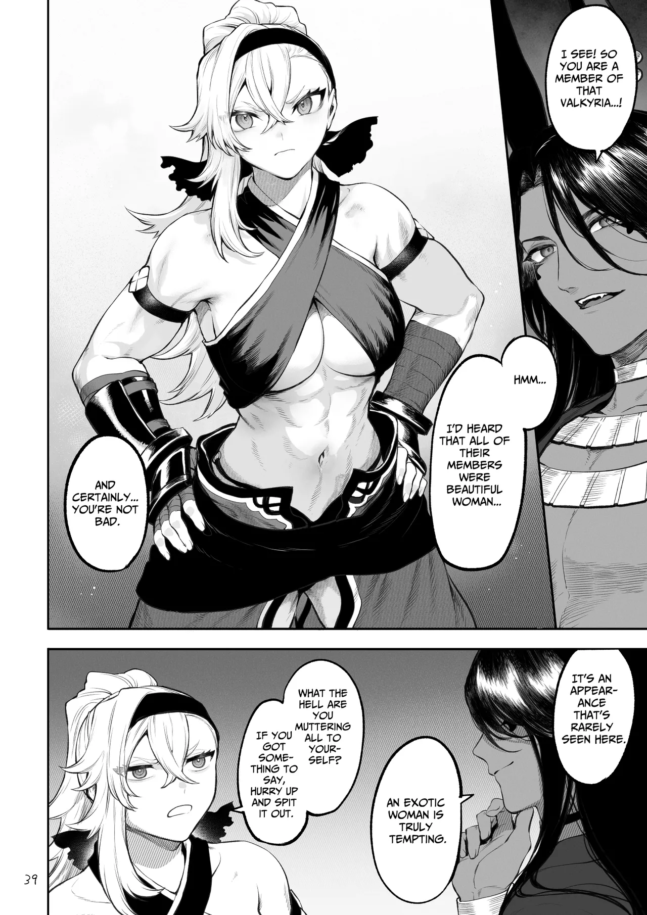 [Nekono Oyashiro (Mashu)]Ikusa Otome to Ikusa Goto! ~Onna Kakutouka Hen~[English] [Digital] Page 39