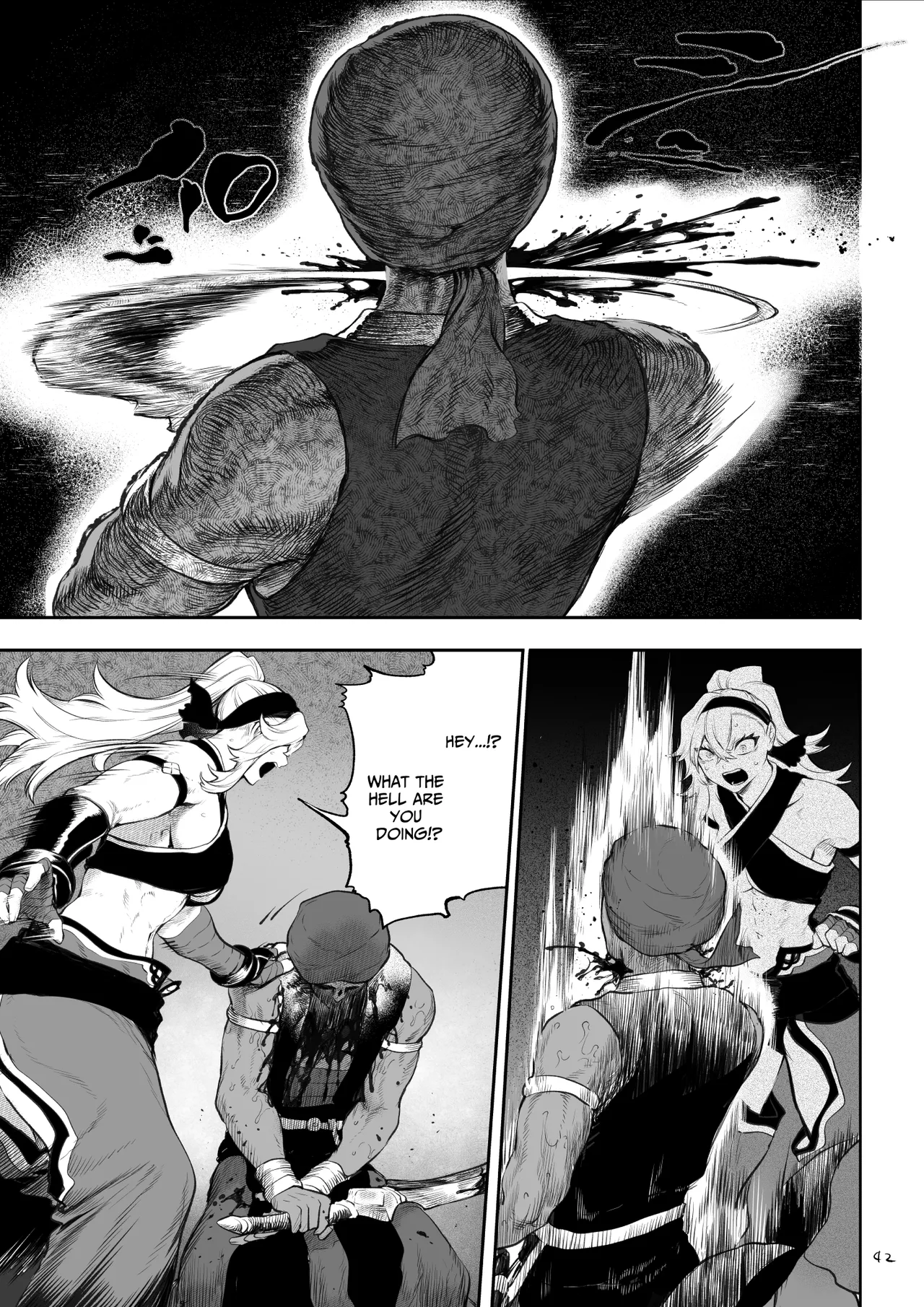 [Nekono Oyashiro (Mashu)]Ikusa Otome to Ikusa Goto! ~Onna Kakutouka Hen~[English] [Digital] Page 42