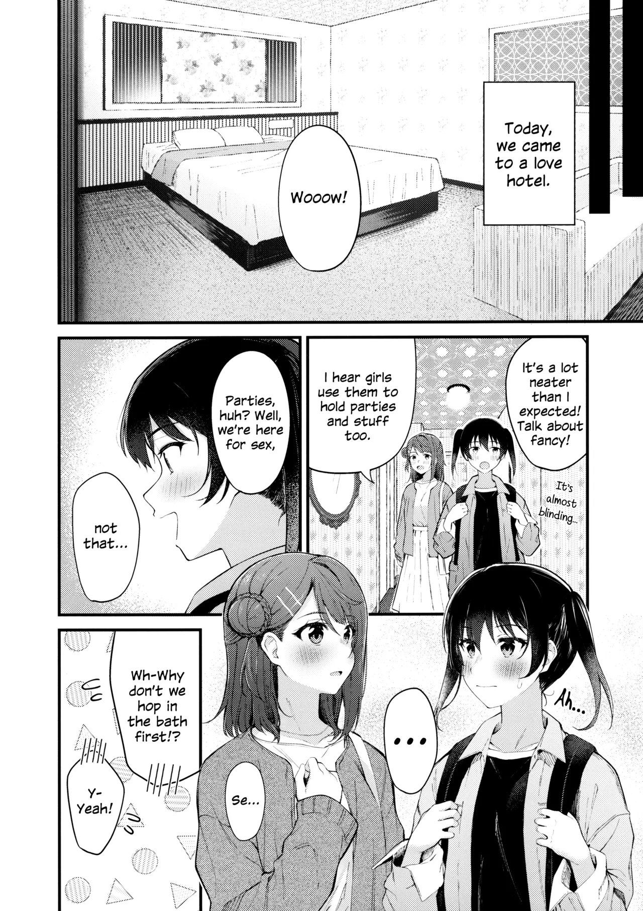 (Nijiiro no Yume -2nd scene-) [Kitaku Jikan (Kitaku)]LoveHo ni Kita. | I Came to the Love Hotel.(Love Live! Nijigasaki High School Idol Club) [English] Page 5