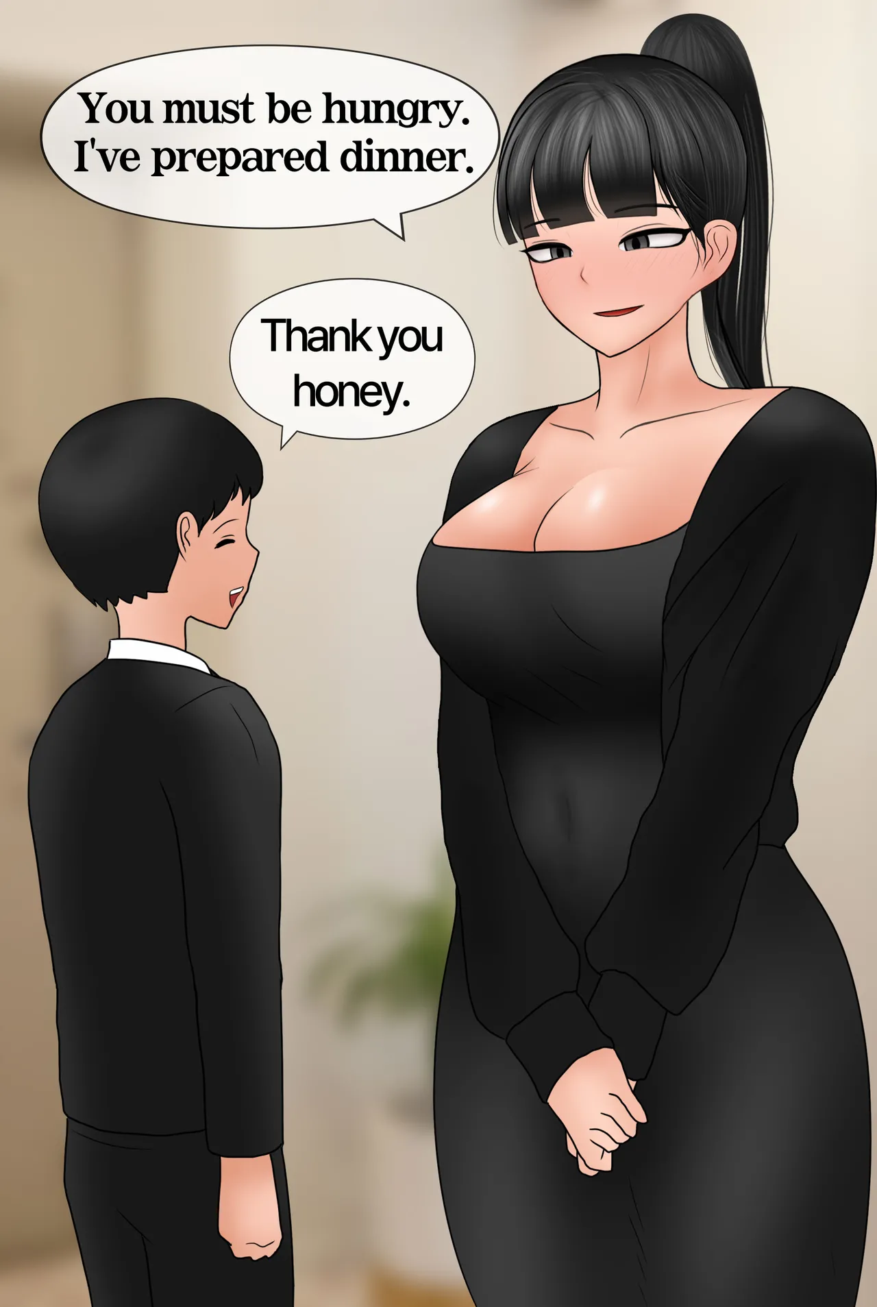 [Philia]Playing Cuckold Slave with wife Page 4