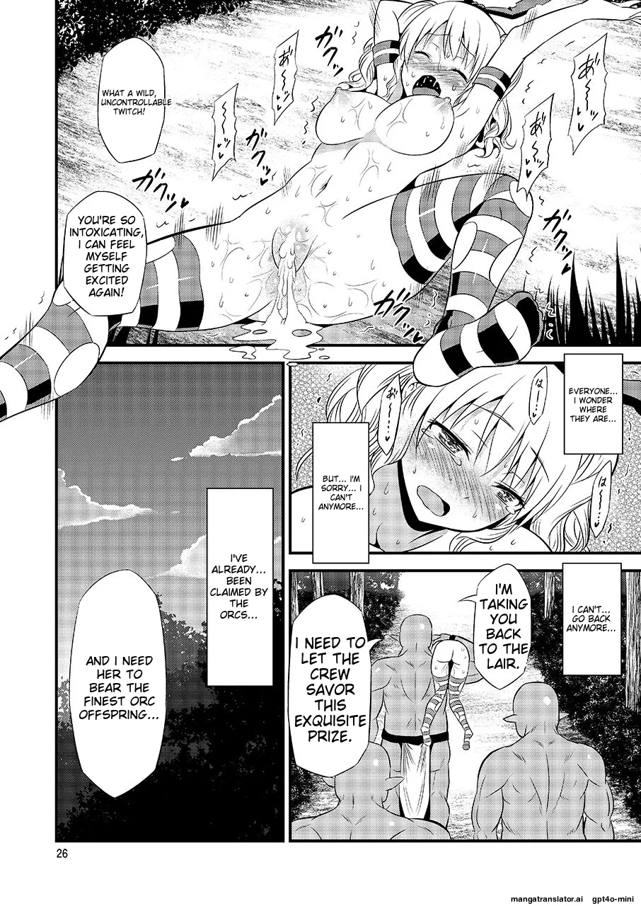 [Yudokuya (Tomokichi)]Shimakaze Cos no Kashima wa Naze Isekai de Orc ni Okasareta no ka(Kantai Collection -KanColle-) [English] [MTL] [Digital] Page 24