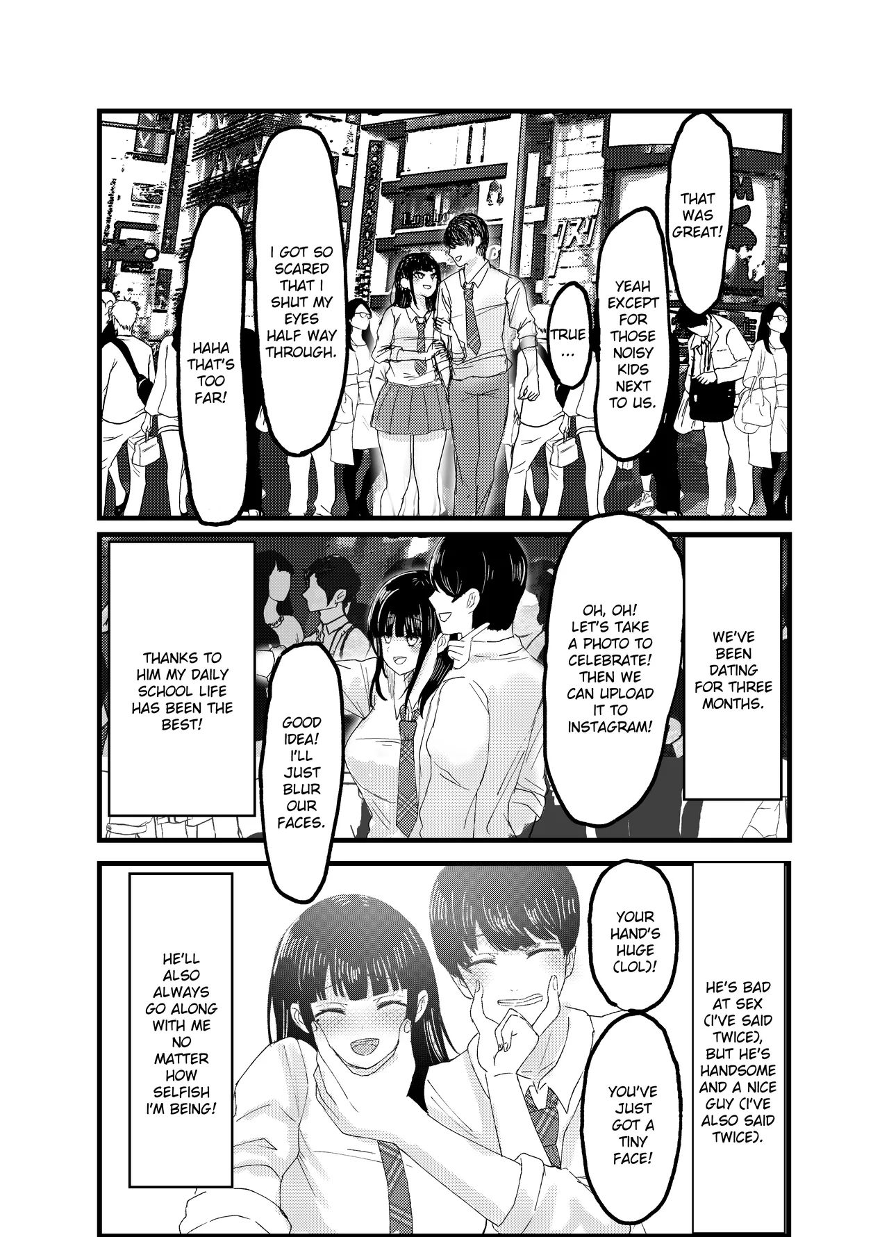 [JUNN Ku Don]Netorare Bae 1 ~YouCha Kanojo no SNS Netorare Kiroku~[English] [Ruru Scanlations] Page 7