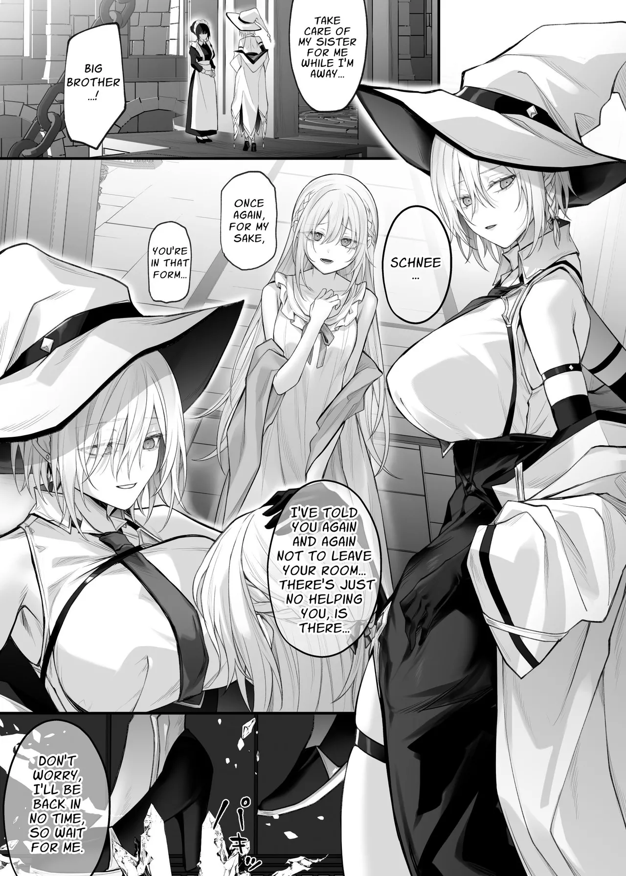 [Niikyuu (Luku)]Juketsu no Majo Alexia wa Mou Otoko ni Modorenai | The Cursed Blood Witch Alexia Can Never Go Back to Being a Man[English] [Kusanuu] Page 2