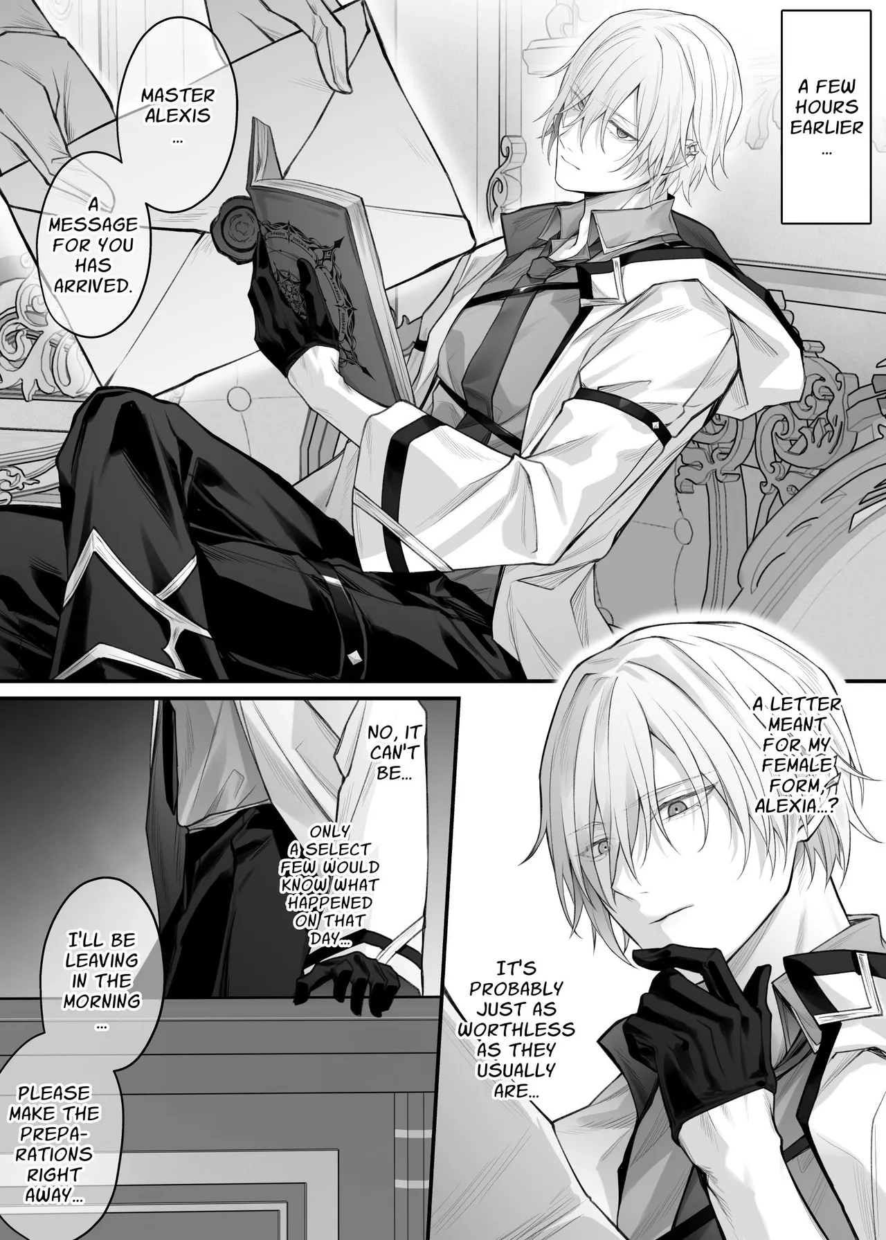 [Niikyuu (Luku)]Juketsu no Majo Alexia wa Mou Otoko ni Modorenai | The Cursed Blood Witch Alexia Can Never Go Back to Being a Man[English] [Kusanuu] Page 3