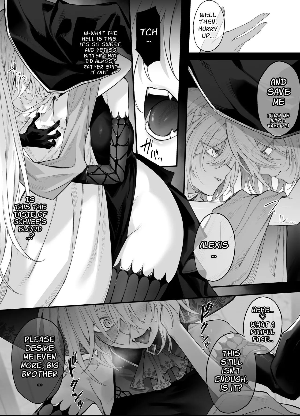 [Niikyuu (Luku)]Juketsu no Majo Alexia wa Mou Otoko ni Modorenai | The Cursed Blood Witch Alexia Can Never Go Back to Being a Man[English] [Kusanuu] Page 47