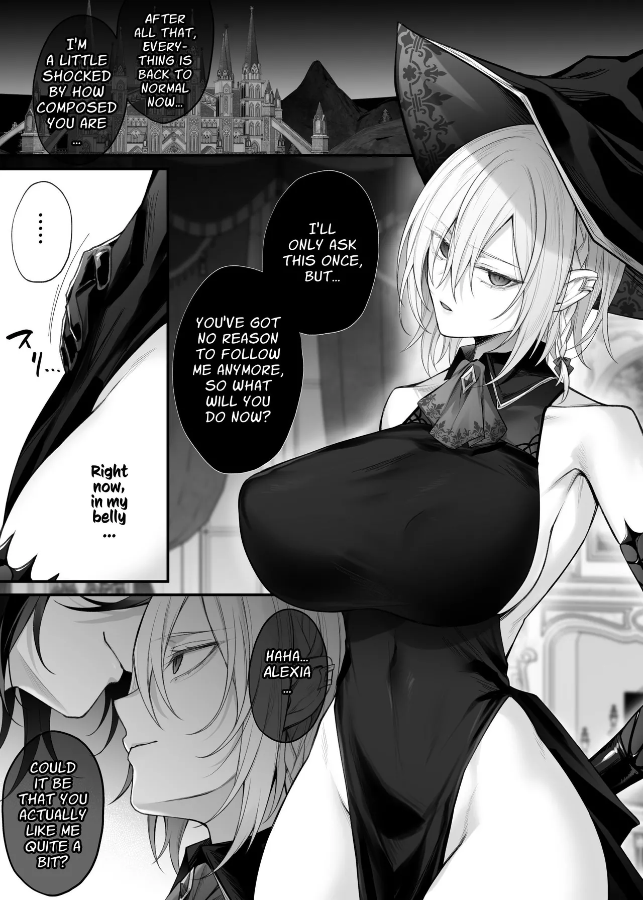 [Niikyuu (Luku)]Juketsu no Majo Alexia wa Mou Otoko ni Modorenai | The Cursed Blood Witch Alexia Can Never Go Back to Being a Man[English] [Kusanuu] Page 48