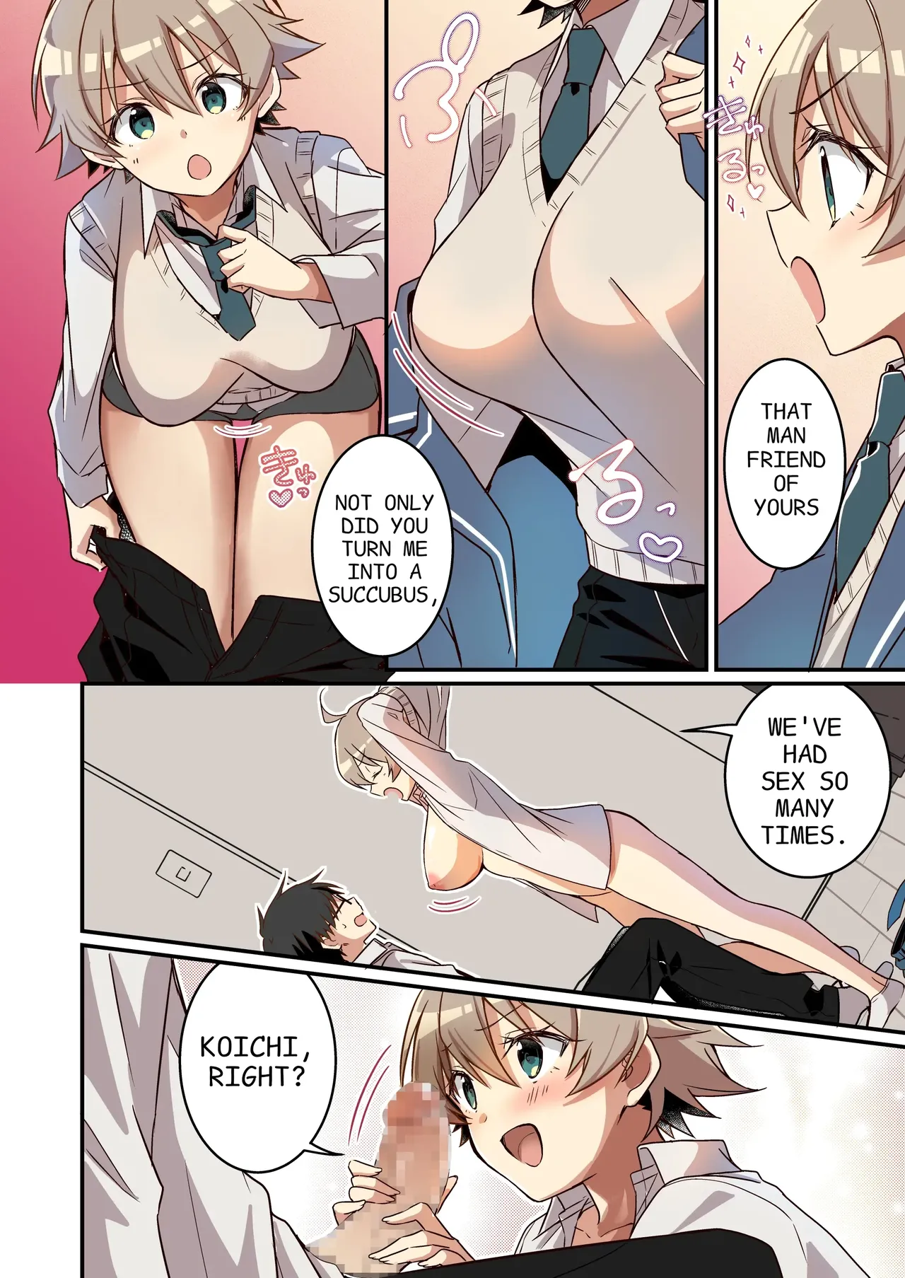 [TSF no F (NOMU)]Shoukan Sareta Succubus ga Boku da Nante Kiitenain desu kedo (Heart) | I didn't hear that I was the summoned succubus(heart) [English] Page 30