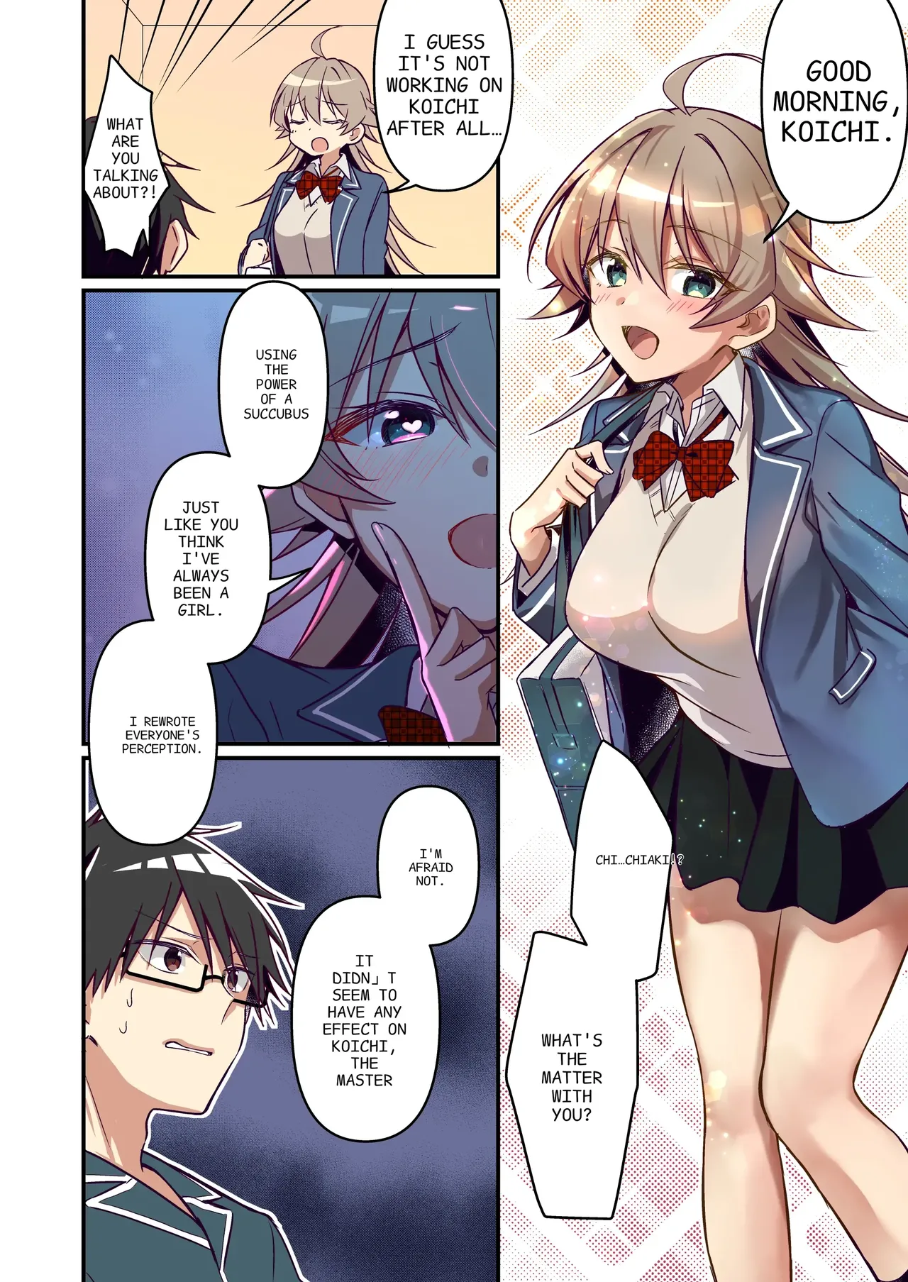 [TSF no F (NOMU)]Shoukan Sareta Succubus ga Boku da Nante Kiitenain desu kedo (Heart) | I didn't hear that I was the summoned succubus(heart) [English] Page 36