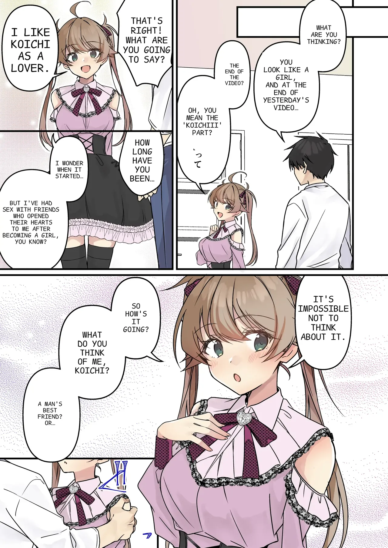 [TSF no F (NOMU)]Shoukan Sareta Succubus ga Boku da Nante Kiitenain desu kedo (Heart) | I didn't hear that I was the summoned succubus(heart) [English] Page 59