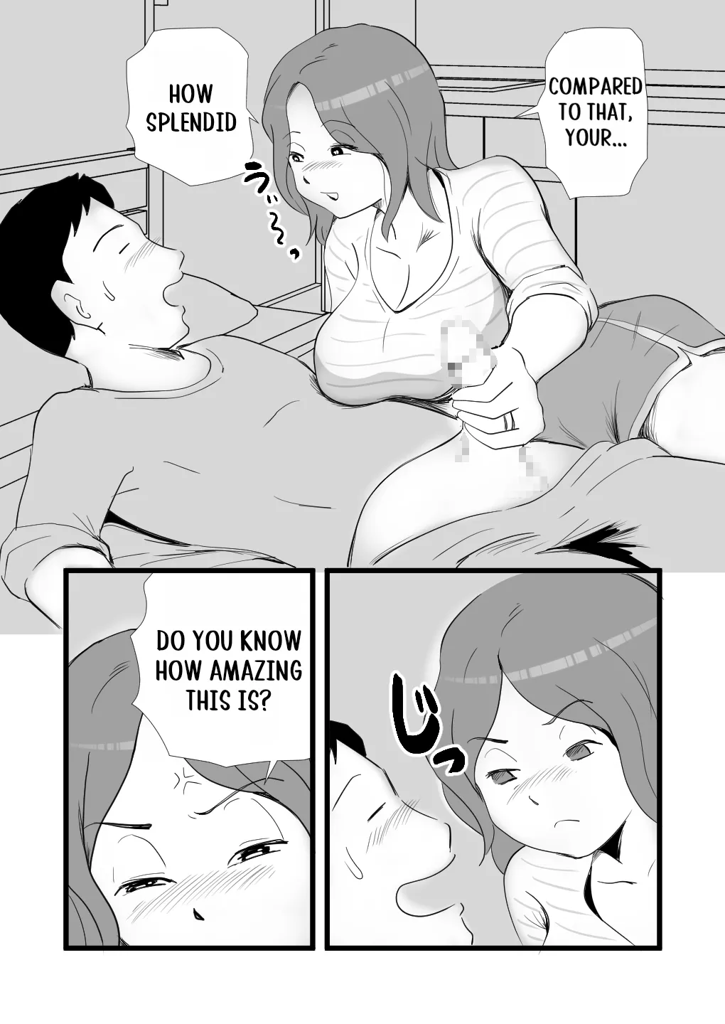 [Momoziri Hustle Dou]Iede Shitekita Kaa-san no Seiyoku ga Sugokatta Page 18