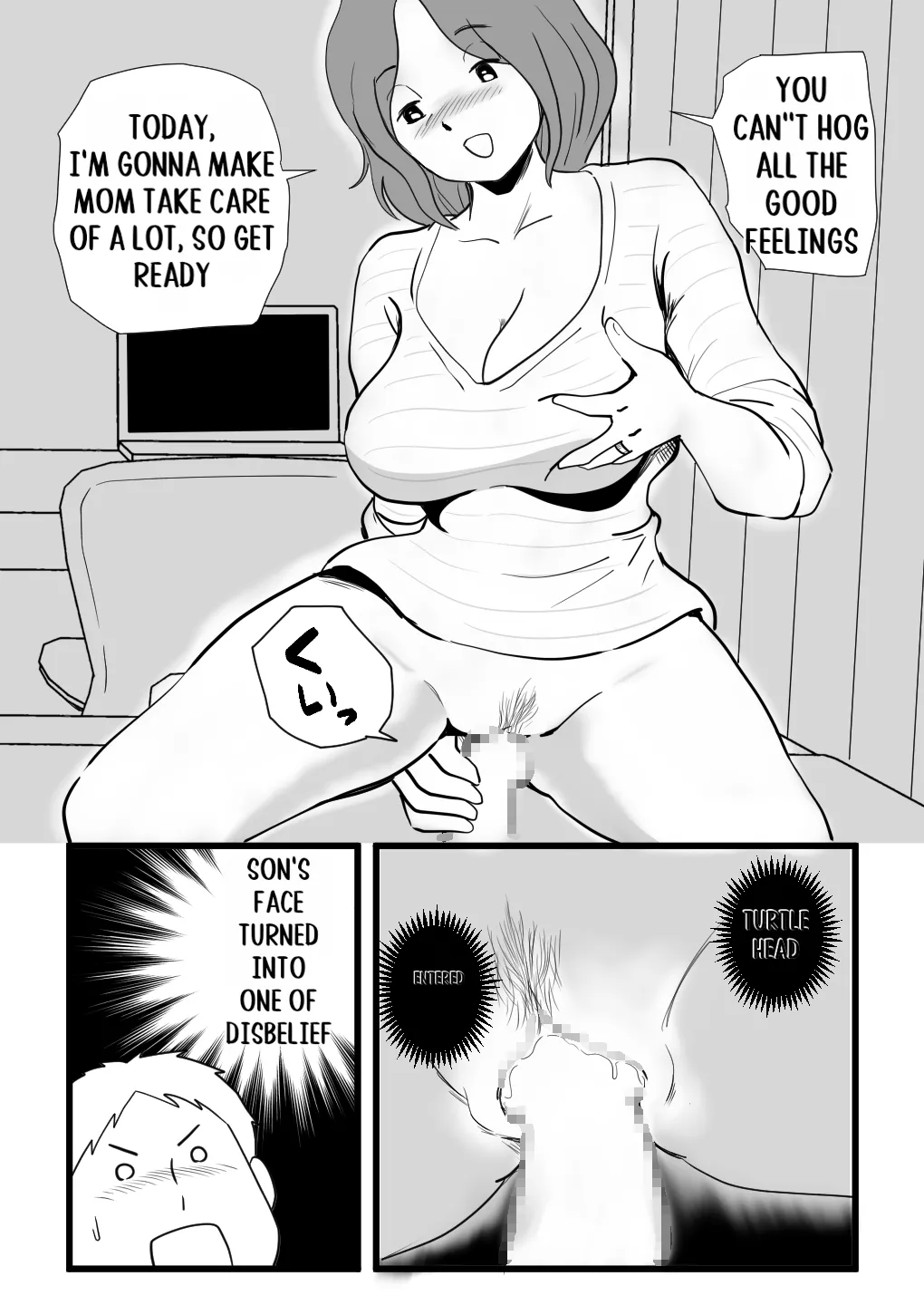 [Momoziri Hustle Dou]Iede Shitekita Kaa-san no Seiyoku ga Sugokatta Page 25