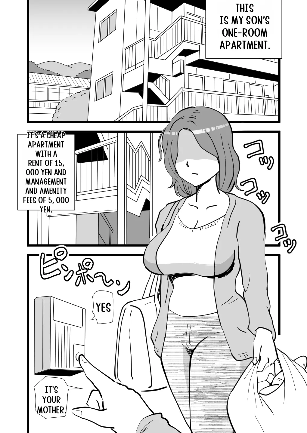 [Momoziri Hustle Dou]Iede Shitekita Kaa-san no Seiyoku ga Sugokatta Page 3
