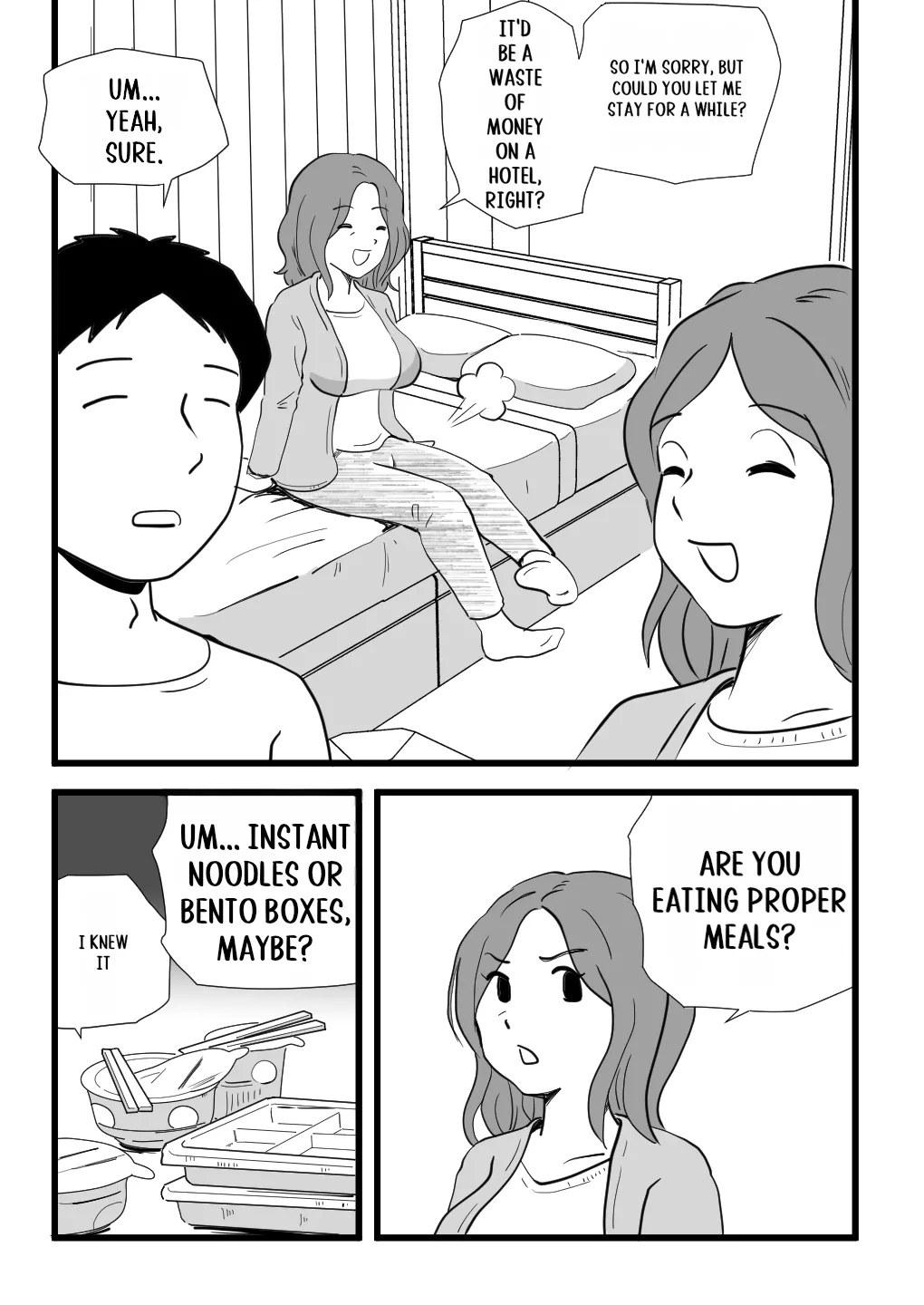 [Momoziri Hustle Dou]Iede Shitekita Kaa-san no Seiyoku ga Sugokatta Page 5