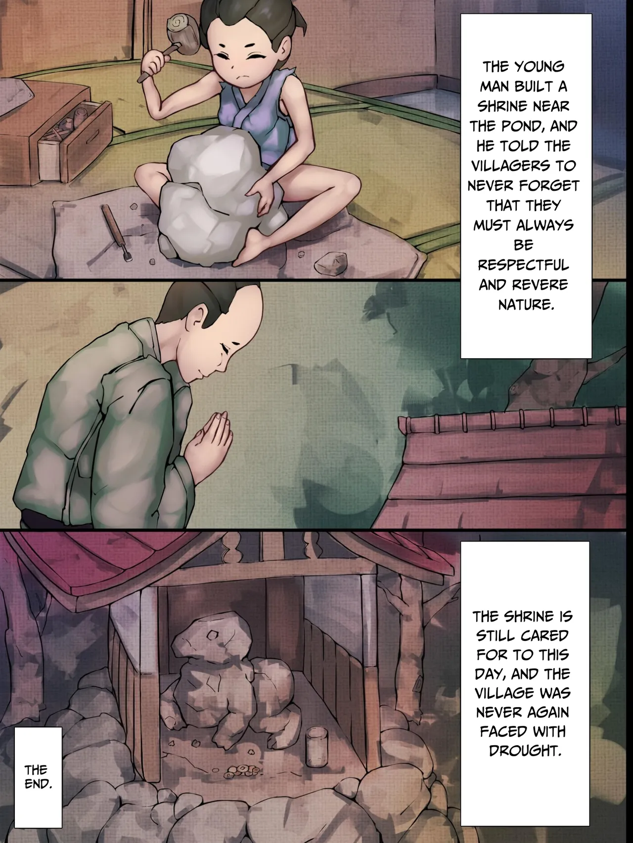 [Jingai Lab]Guardian of the Pond ~save the village by fucking a voluptuous frog dripping breast milk~ Page 41
