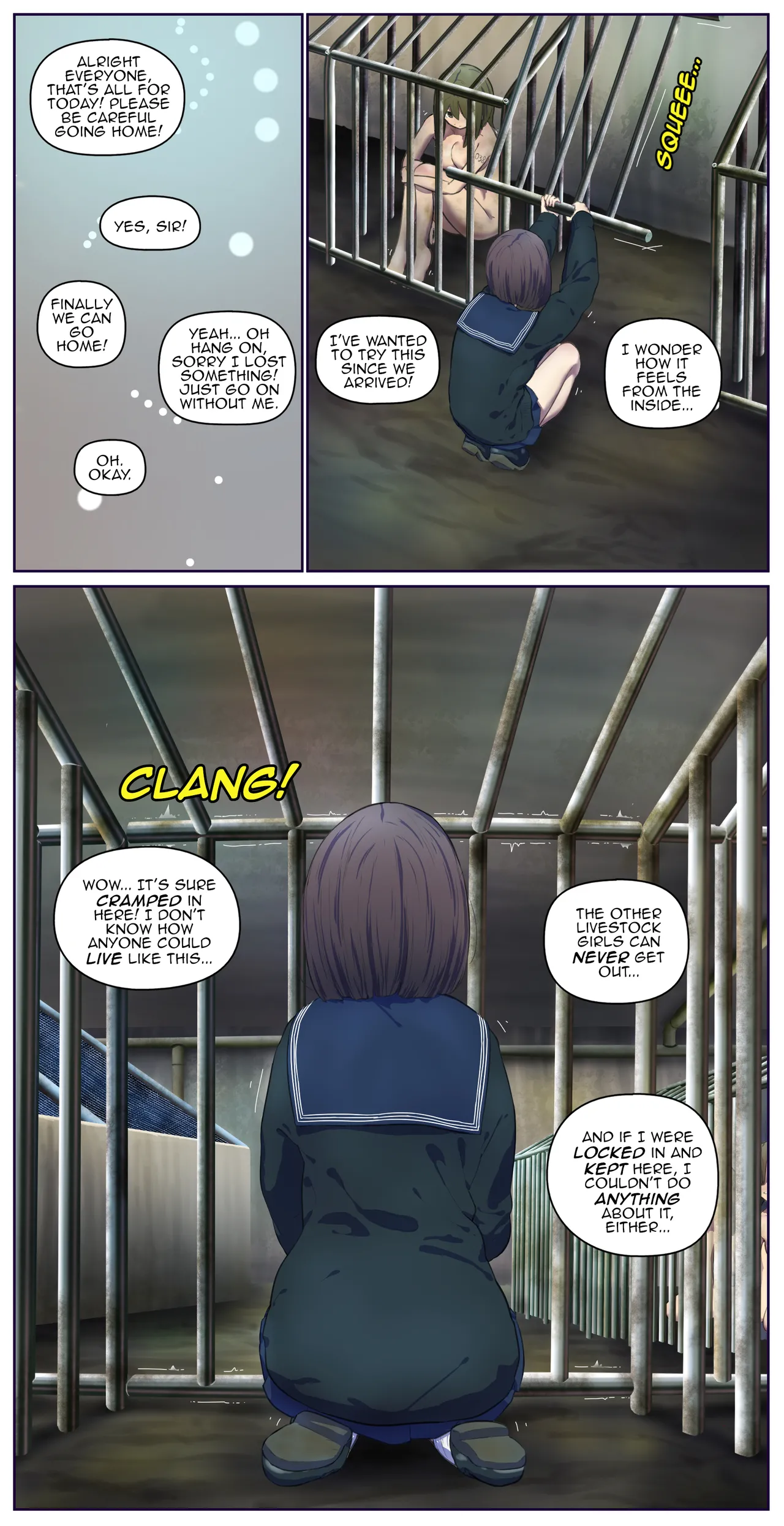 [fest]After touring the human barn, I went inside the cage[English] Page 2