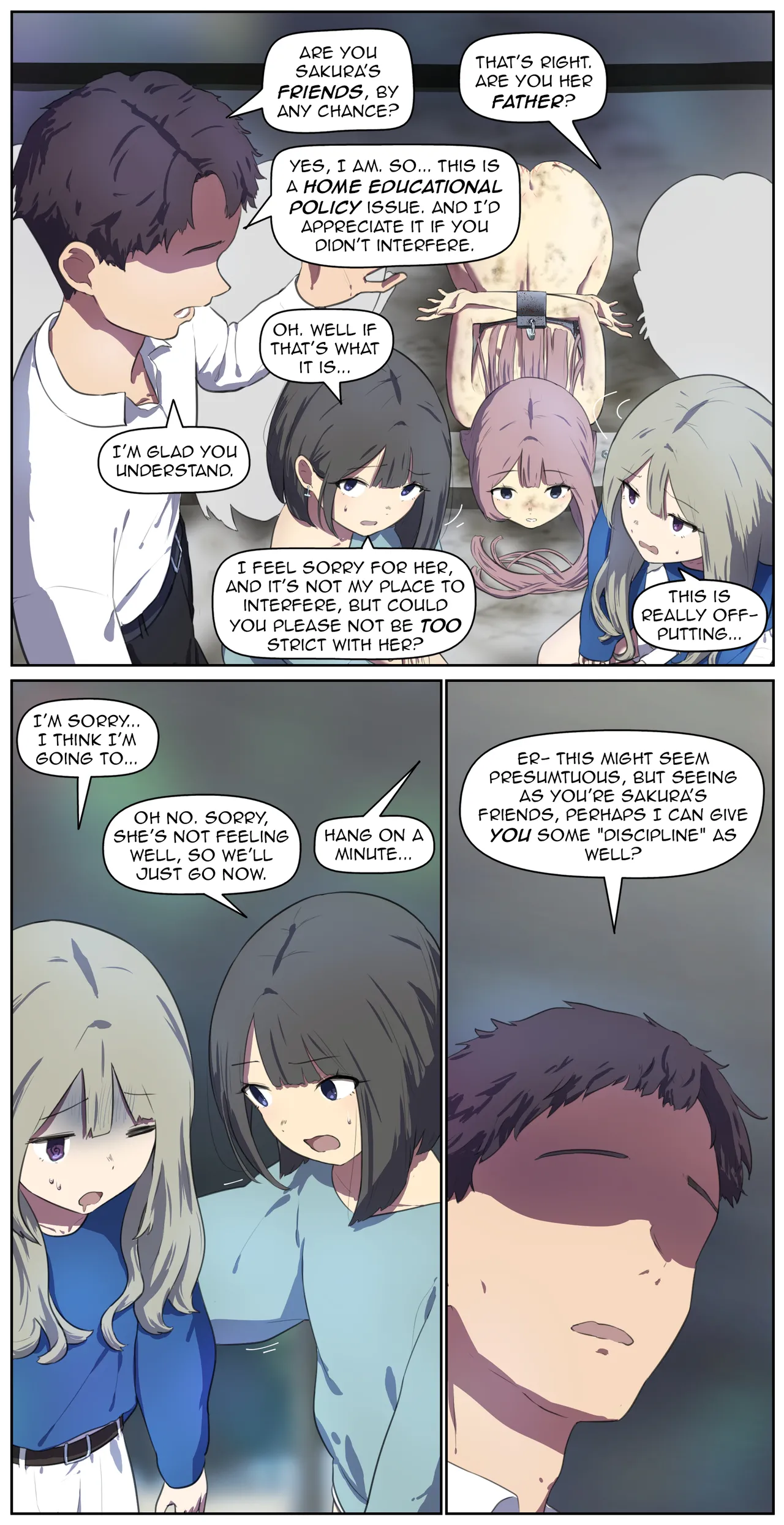 [fest]A life in the barn as punishment for a delinquent girl who has been spoiled until now[English] Page 11