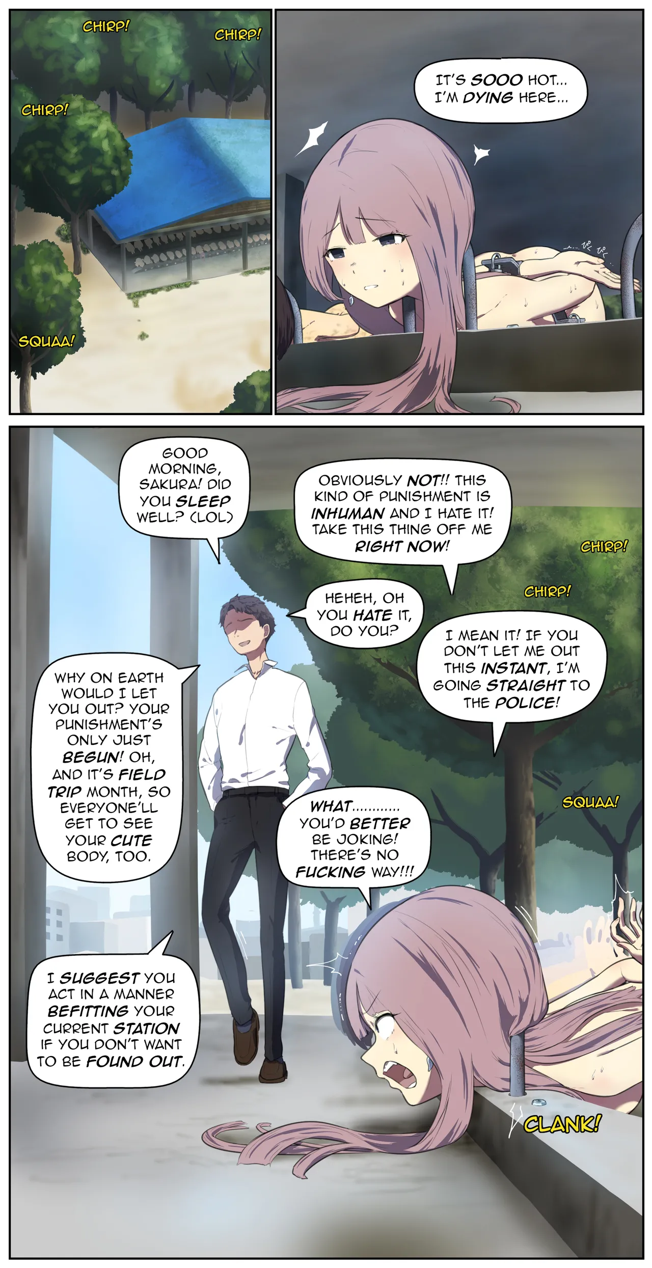 [fest]A life in the barn as punishment for a delinquent girl who has been spoiled until now[English] Page 5