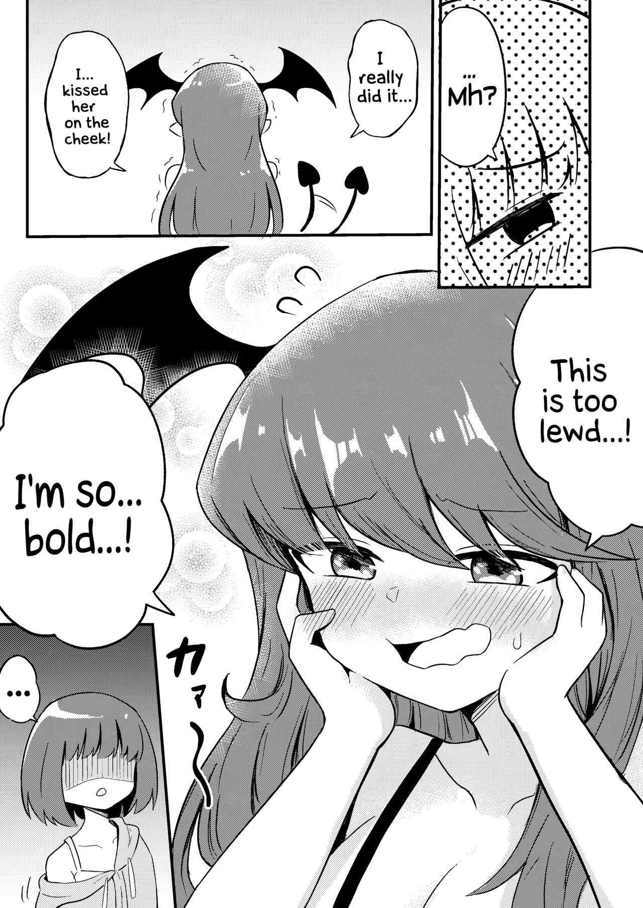 [Senten]Ubu na Succubus Wakarase Yuri Ecchi | Teaching the Inexperienced Succubus a Lesson with Yuri Sex[English] [Hikari no Kaze] Page 5