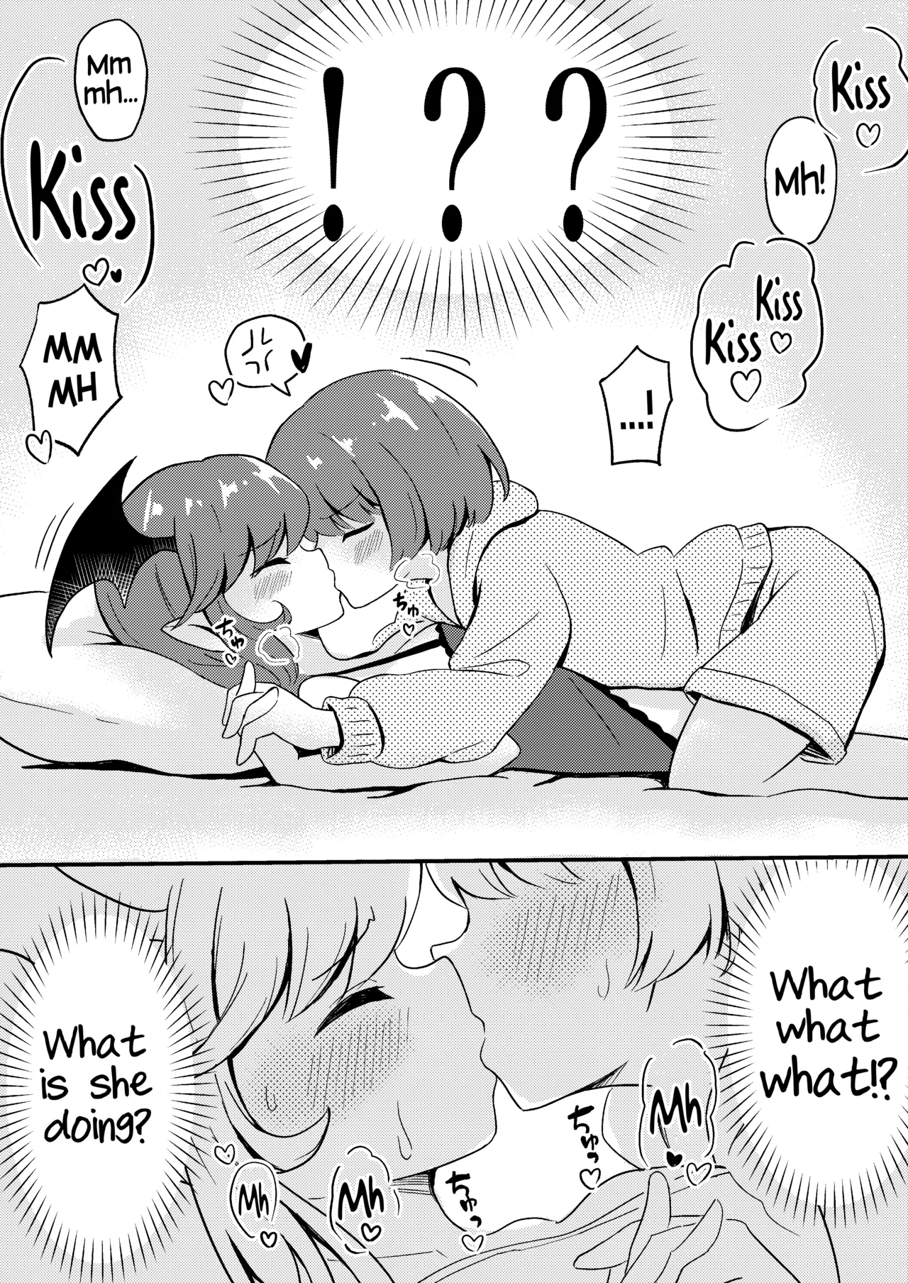 [Senten]Ubu na Succubus Wakarase Yuri Ecchi | Teaching the Inexperienced Succubus a Lesson with Yuri Sex[English] [Hikari no Kaze] Page 6