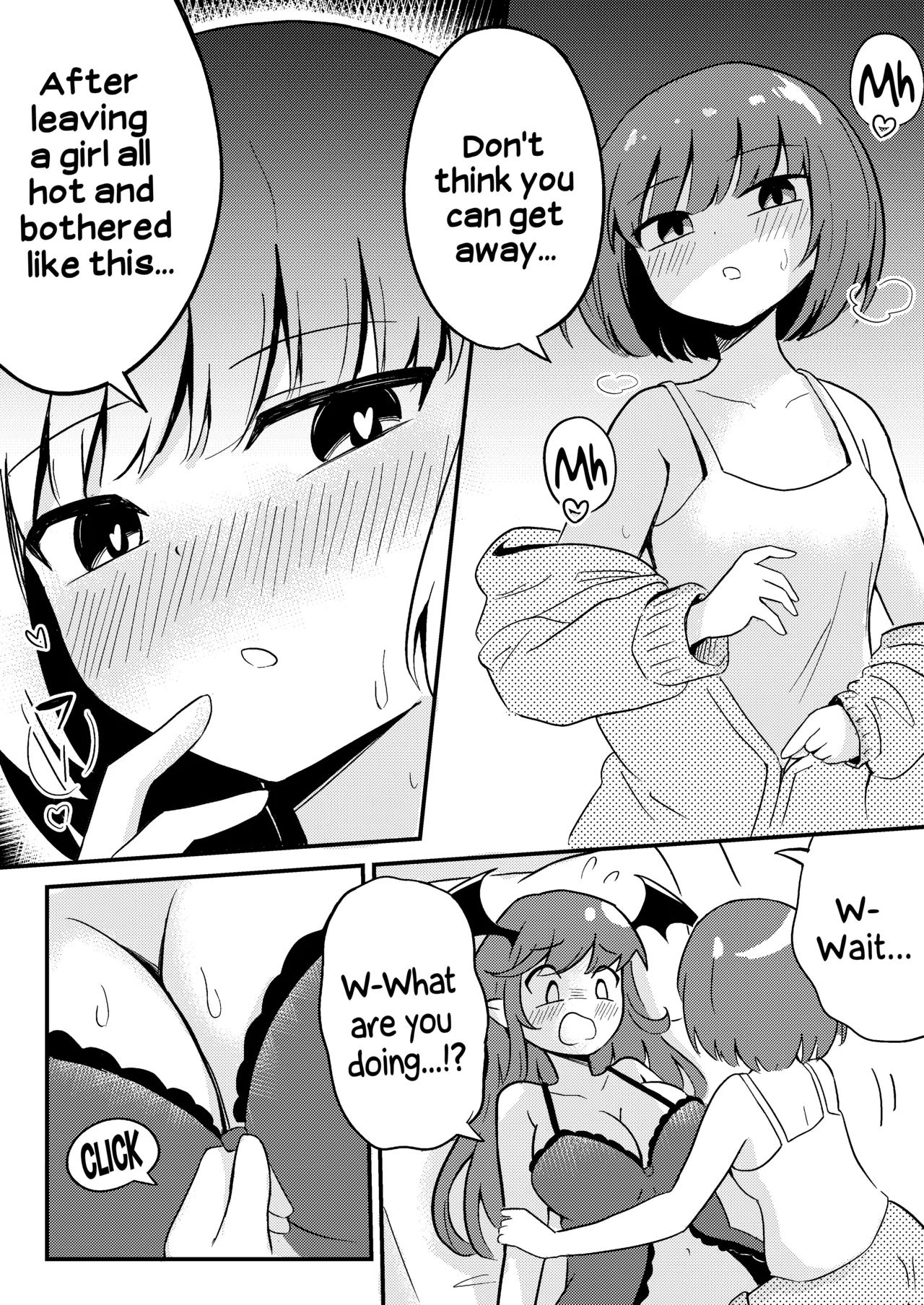[Senten]Ubu na Succubus Wakarase Yuri Ecchi | Teaching the Inexperienced Succubus a Lesson with Yuri Sex[English] [Hikari no Kaze] Page 8