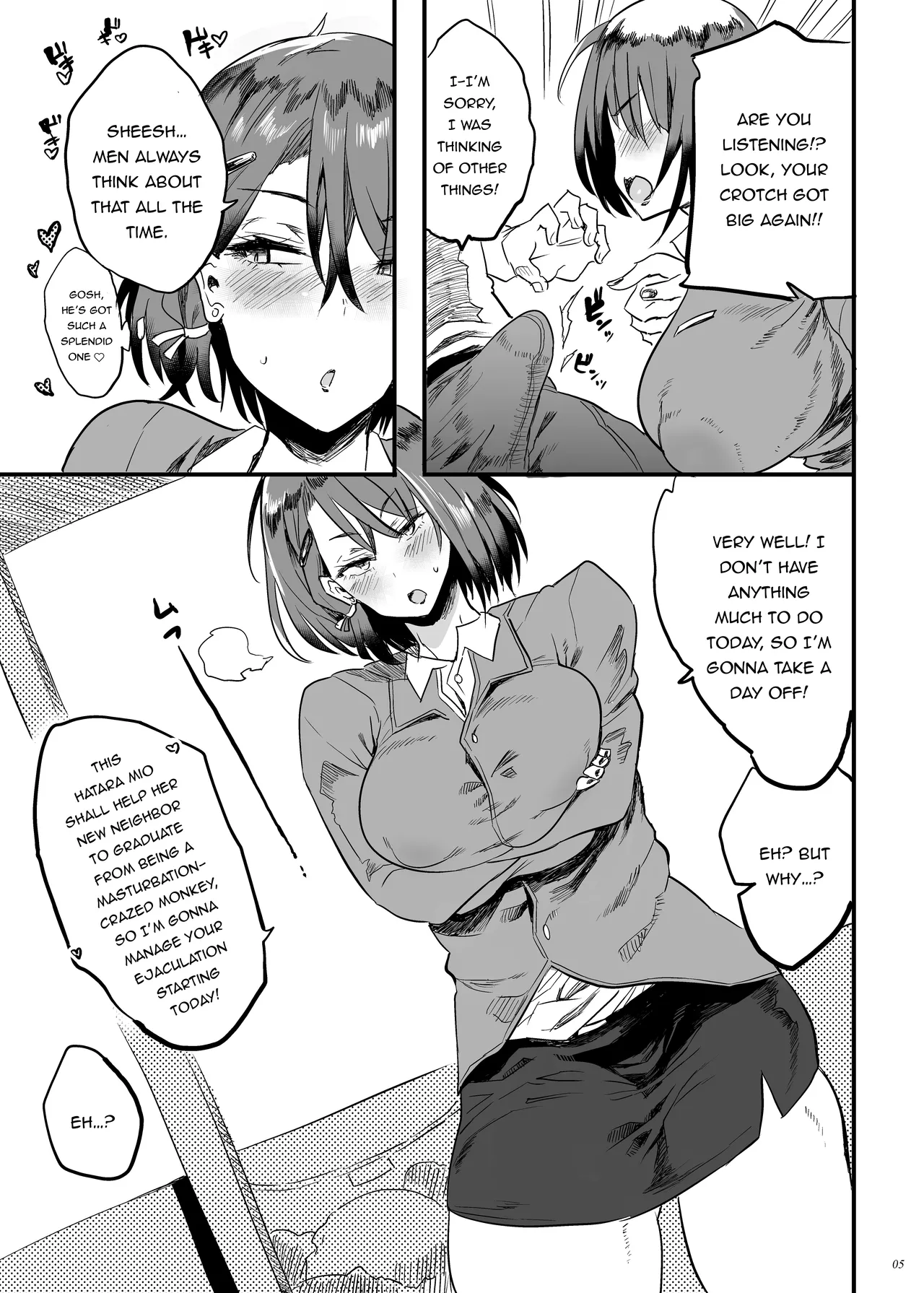 [Puppukupu (Kawaisaw)]Tonari no OL-san wa Shikkari Kanrishinai to Ki ga Sumanai | The Office Lady Next Door Won't Leave Me Be Unless She Keeps Me Under Control[English] {Doujins.com} [Digital] Page 4