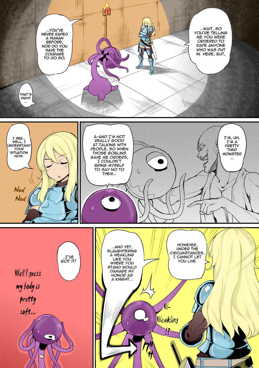 Tentacles Training Full Color Page 3