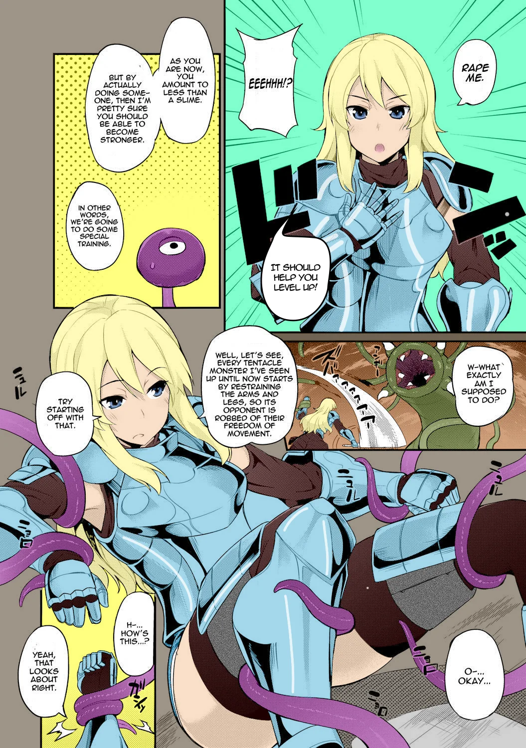 Tentacles Training Full Color Page 4