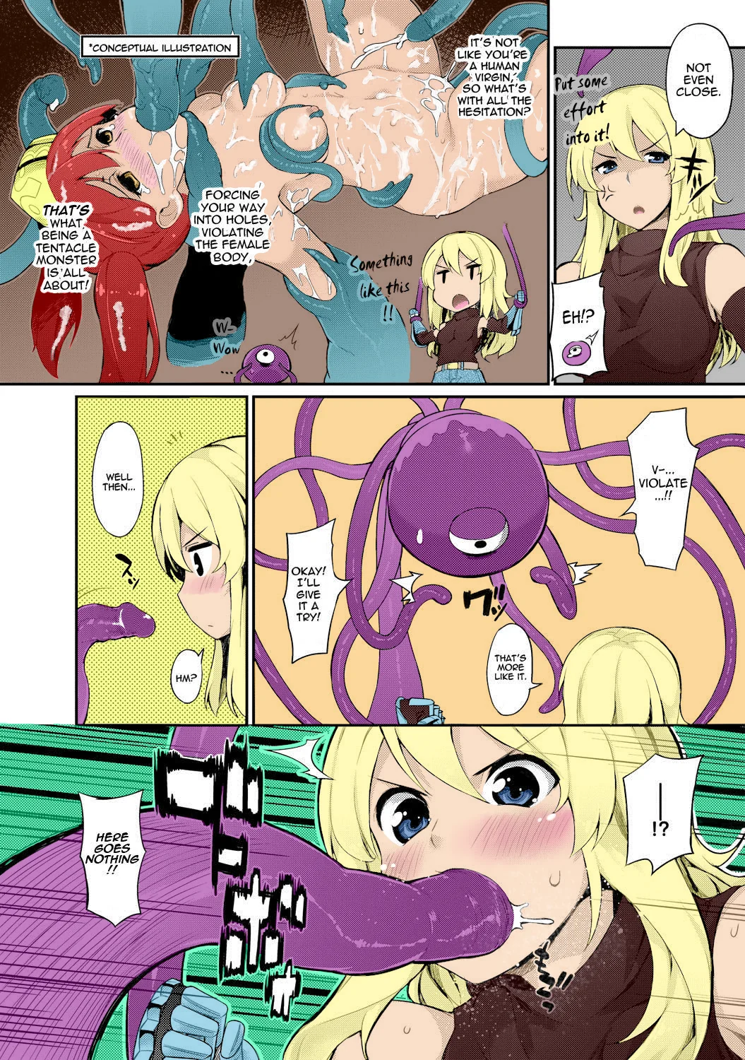 Tentacles Training Full Color Page 6