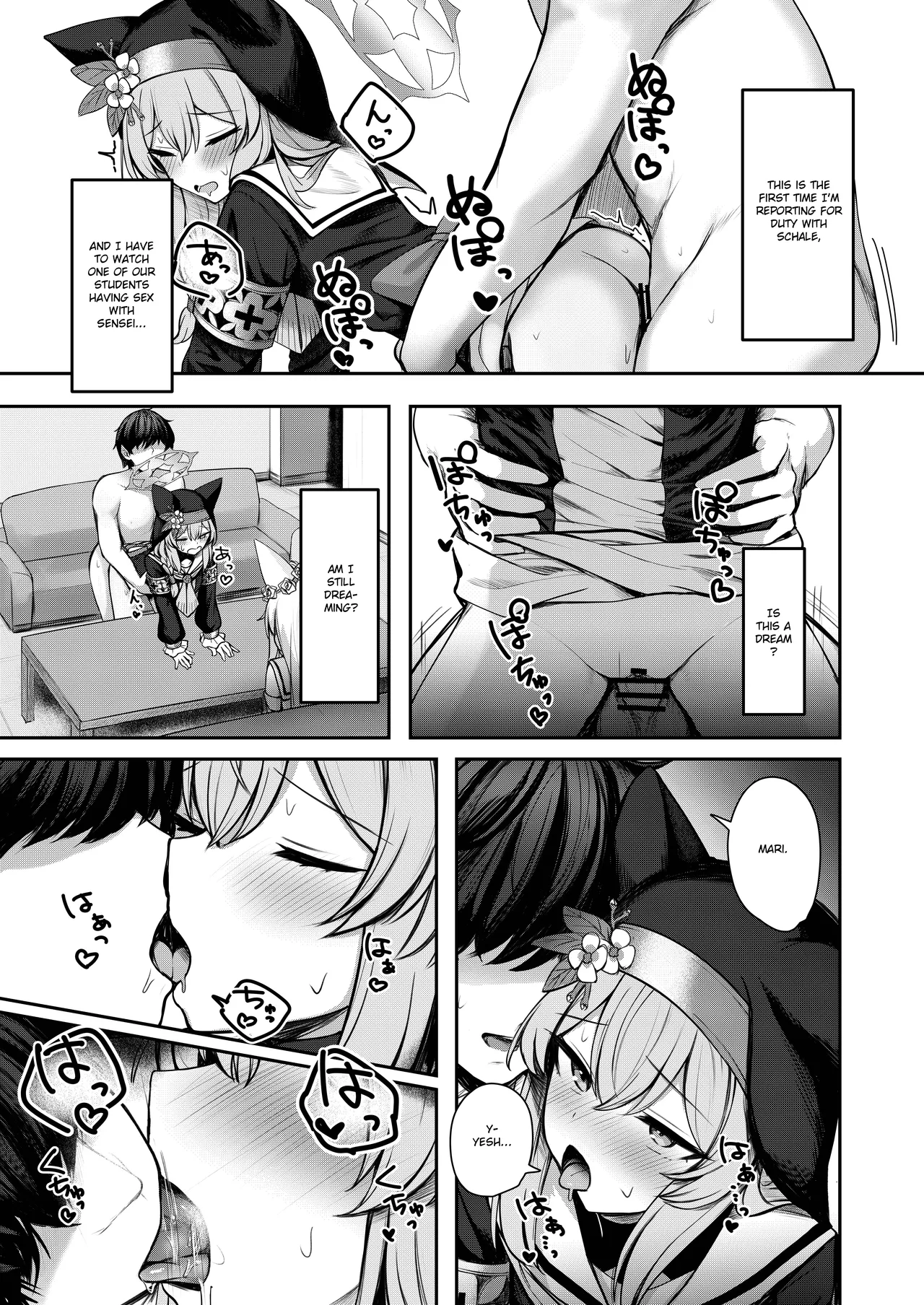 [Porenoinariya (Porenoinari)]Tokubetsu Sensei Shien Gakari. | Special Sensei Assistance Duty(Blue Archive) [English] [Hitode Scans] [Digital] Page 13