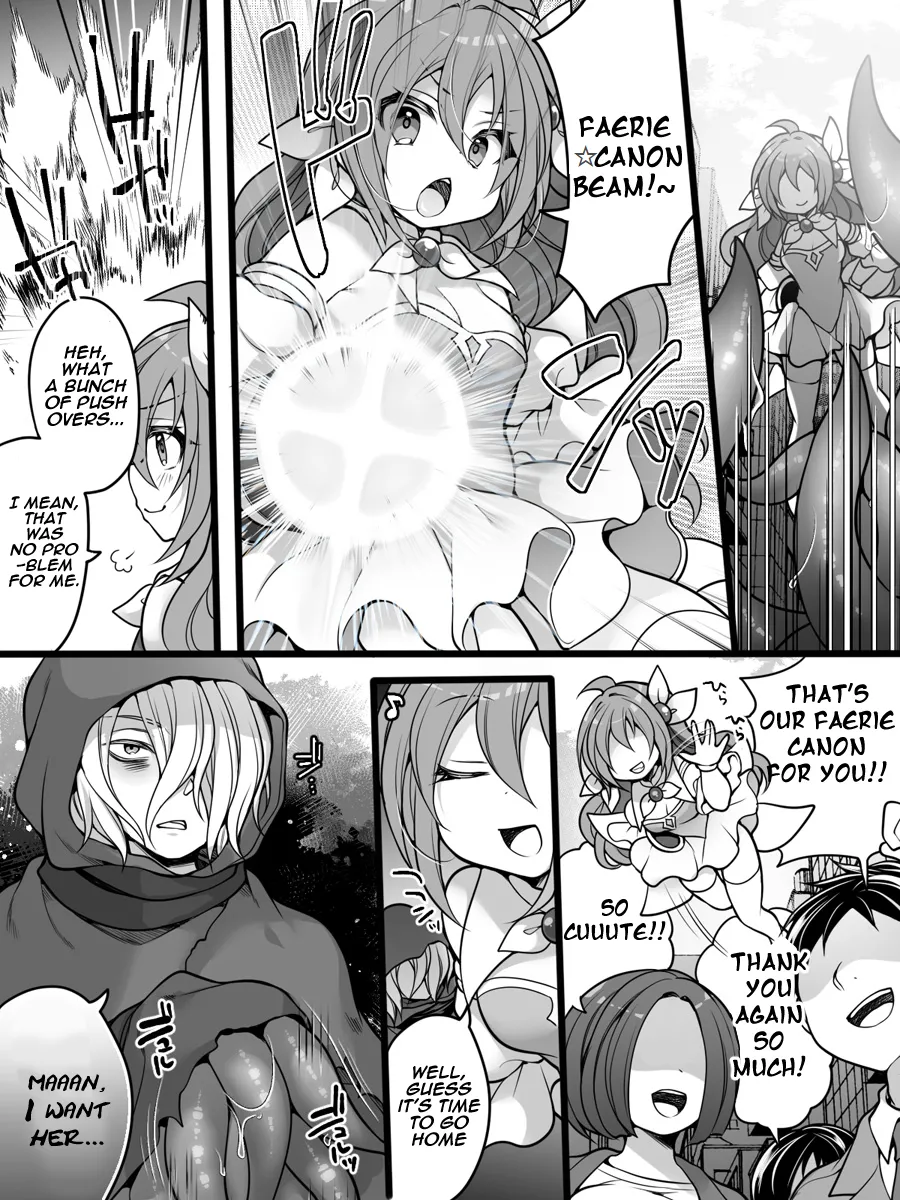 [Amuai Okashi Seisakusho (Reitou Mikan)]Seigi no TS Mahou Shoujo wa Seigi ni Nasu Sube naku Makechaimashita... | The righteous TS magical girl was defeated by the sexual technique without being able to do anything[English] Page 4
