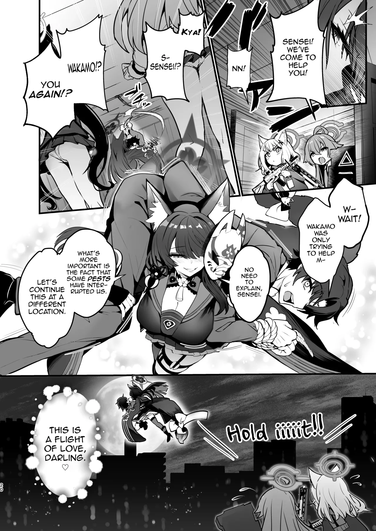 [Yamitsuki Honpo (Wise Speak)]Kosaka Wakamo no Hitorijime | Wakamo Kosaka is Hogging it All For Herself(Blue Archive) [English] [mysterymeat3] [Digital] Page 20