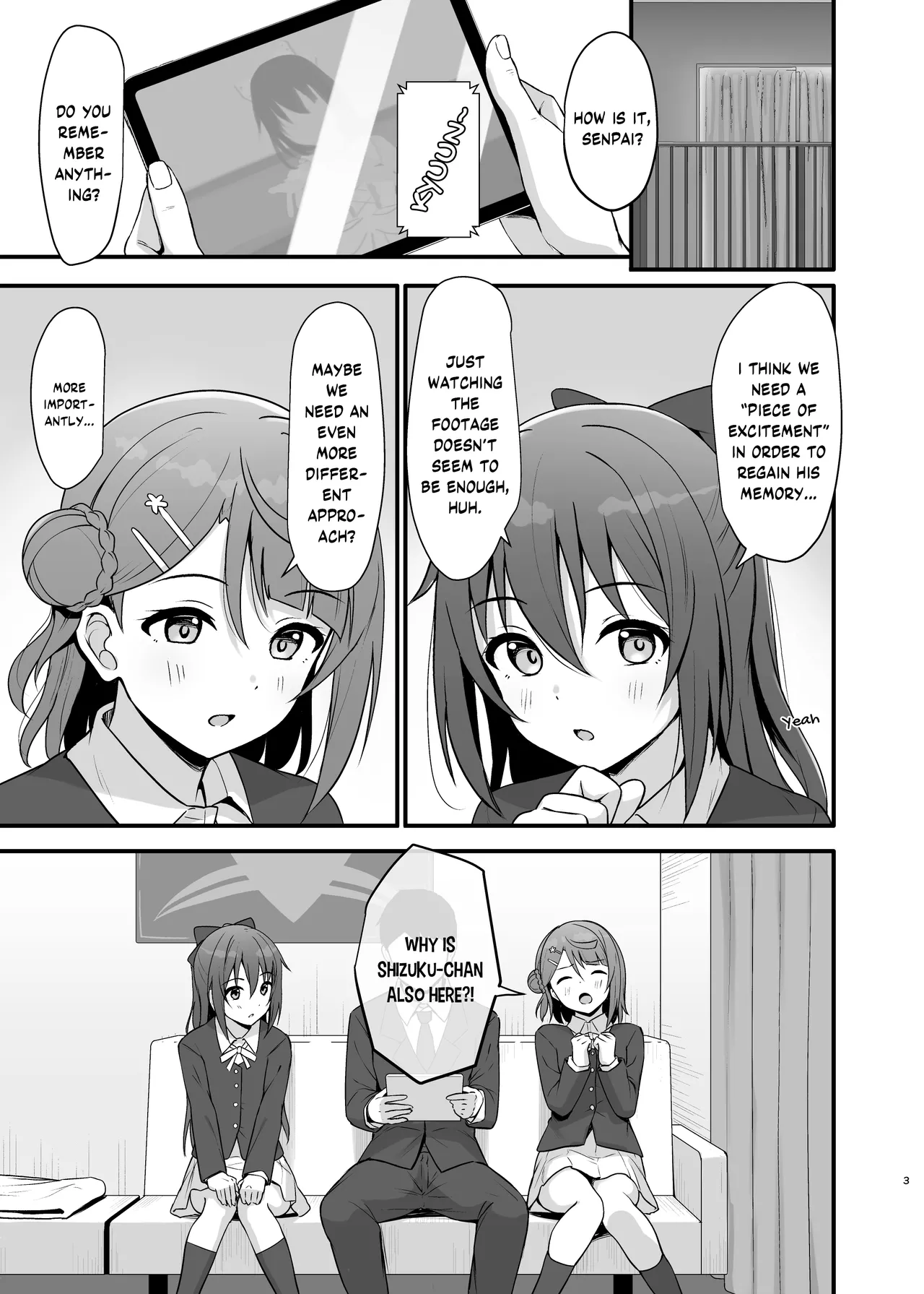 [Toyasuaina (Toyasu Aina)]Watashi no Osananajimi Senpai ga Kioku Soushitsu ni! Kieta Tokimeki o Torimodose!!(Love Live! Nijigasaki High School Idol Club)  [English] [YuushaNi] [Digital] Page 2