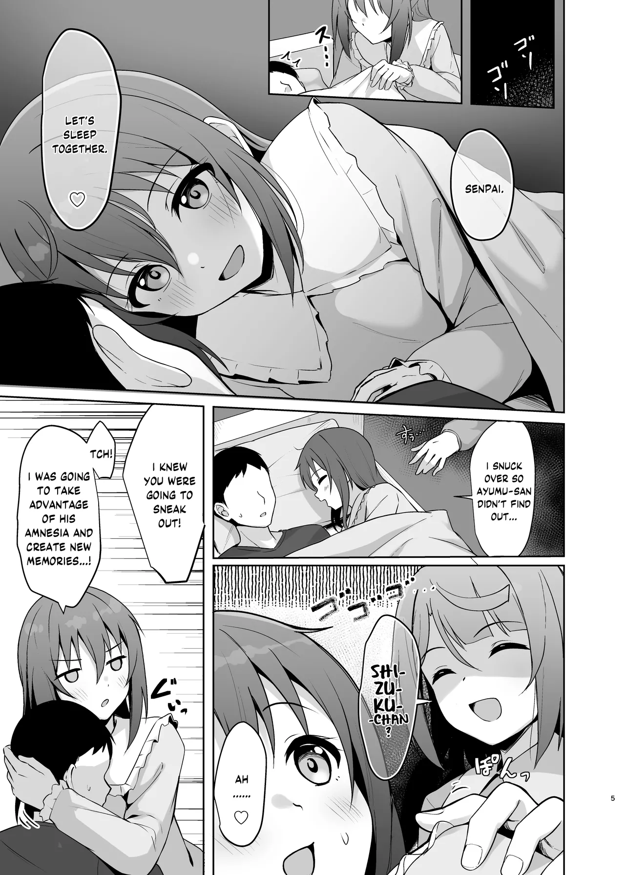 [Toyasuaina (Toyasu Aina)]Watashi no Osananajimi Senpai ga Kioku Soushitsu ni! Kieta Tokimeki o Torimodose!!(Love Live! Nijigasaki High School Idol Club)  [English] [YuushaNi] [Digital] Page 4