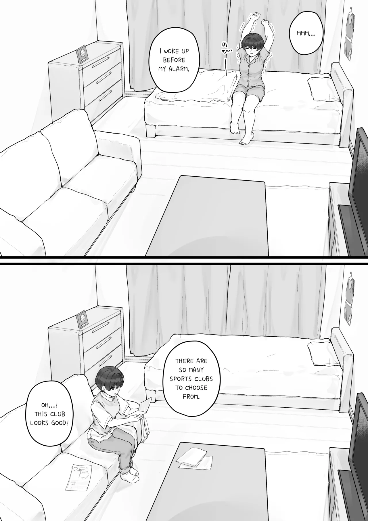 [habutton]Athletics Circle Girl(ongoing) Page 52