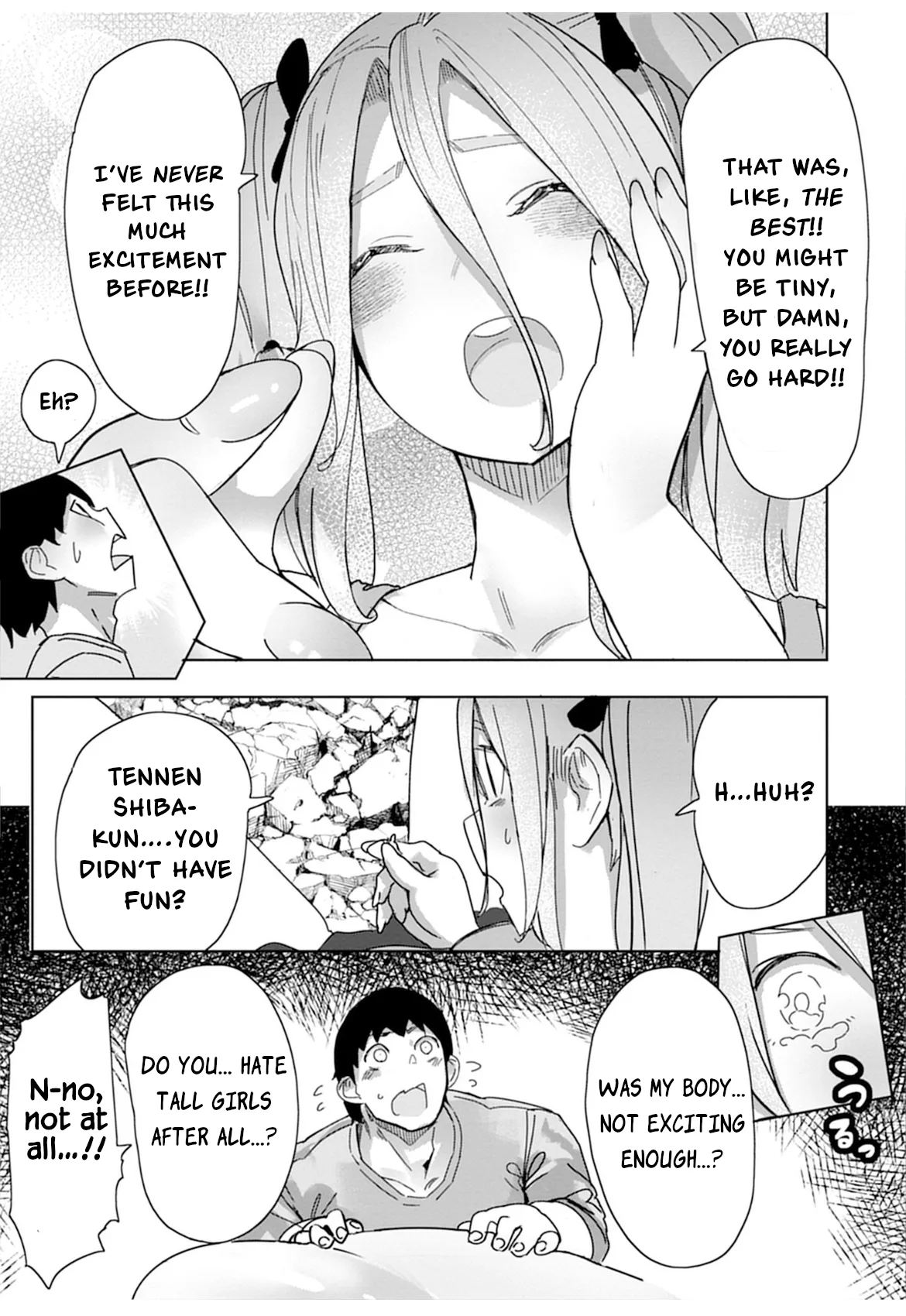 [Uru]Giant Gyaru Matching(Uo Dekka Kyonyuu Kyojiri Koushinchou Gyaru-chan wa Boku ni Koishiteru Anthology Comic) [English] Page 19