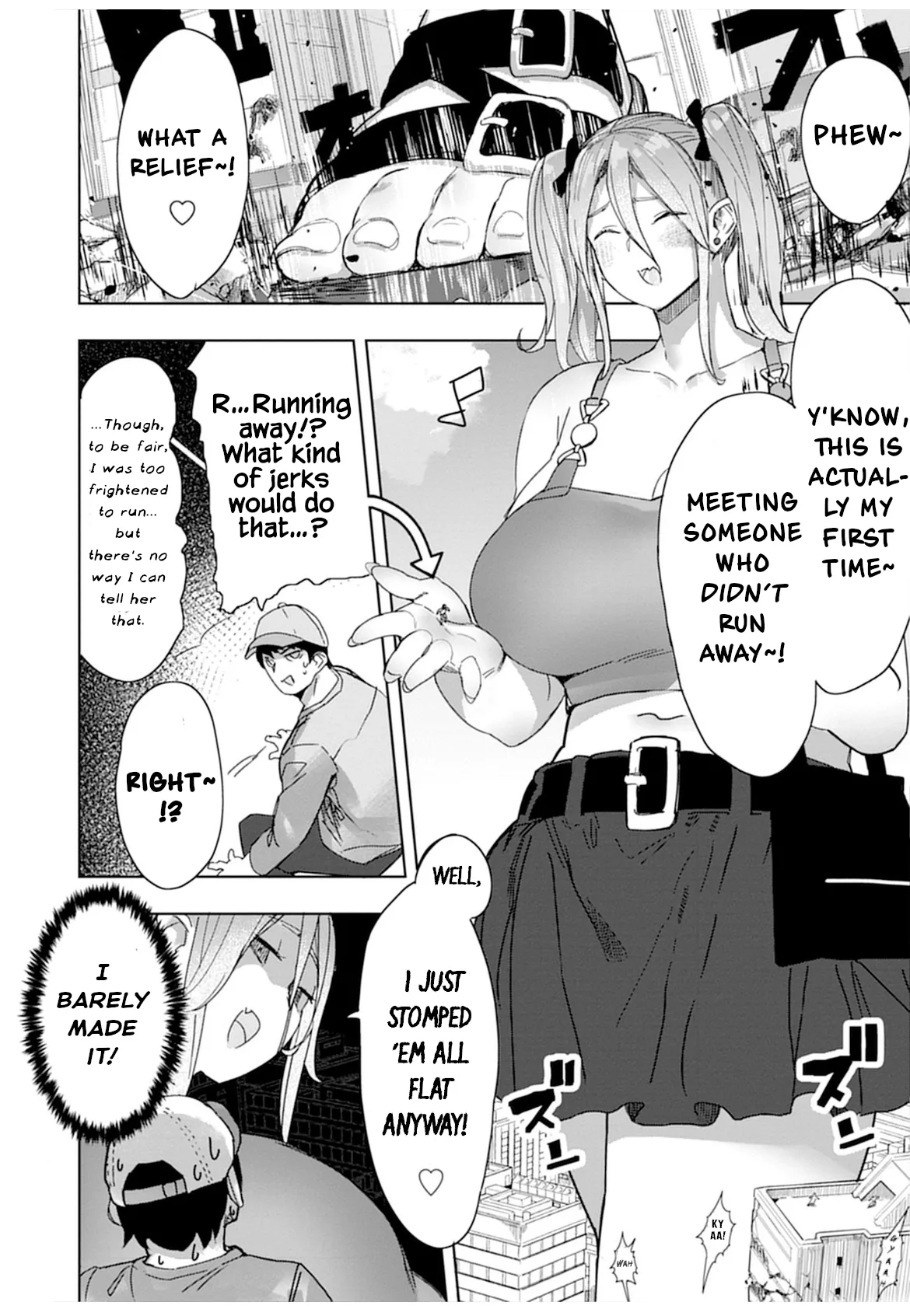 [Uru]Giant Gyaru Matching(Uo Dekka Kyonyuu Kyojiri Koushinchou Gyaru-chan wa Boku ni Koishiteru Anthology Comic) [English] Page 4