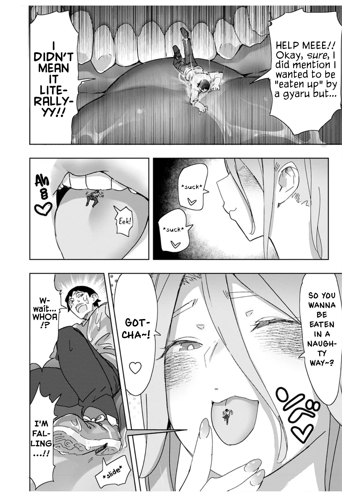[Uru]Giant Gyaru Matching(Uo Dekka Kyonyuu Kyojiri Koushinchou Gyaru-chan wa Boku ni Koishiteru Anthology Comic) [English] Page 8