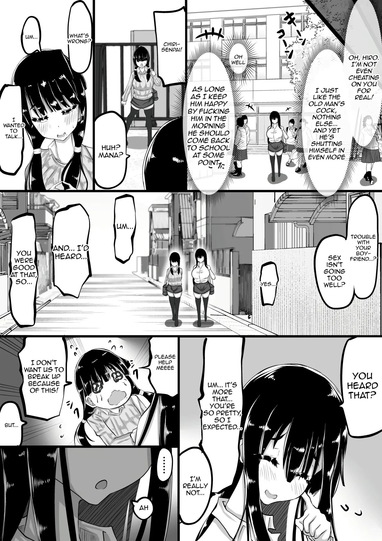 [Chae]Kareshi to no Sex ga Jouzu ni Dekinai Watashi ni, Yasashii Oji-san ga Gachi Iki Koubi o Oshiete Kureru. | I Couldn't Have Sex Properly With My Boyfriend, So A Kind Older Man Taught Me About Fucking And Cumming For Real[English] {Doujins.com} Page 103