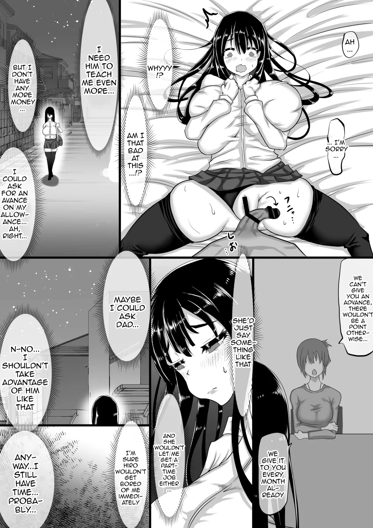 [Chae]Kareshi to no Sex ga Jouzu ni Dekinai Watashi ni, Yasashii Oji-san ga Gachi Iki Koubi o Oshiete Kureru. | I Couldn't Have Sex Properly With My Boyfriend, So A Kind Older Man Taught Me About Fucking And Cumming For Real[English] {Doujins.com} Page 17